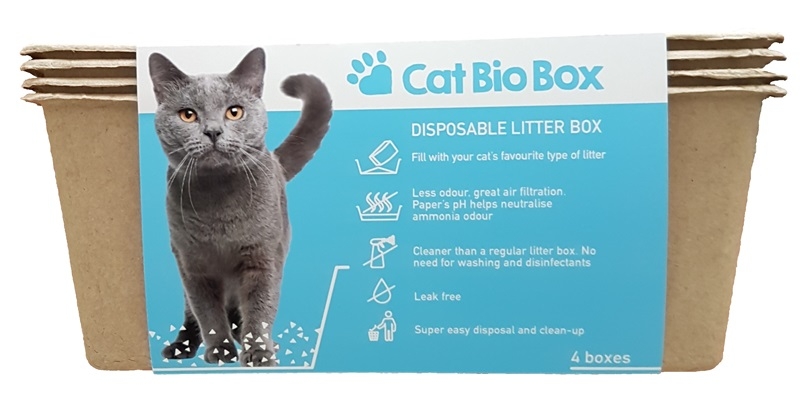 KAĶU TUALETE CAT BIO BOX N4 - Produkta attēls 