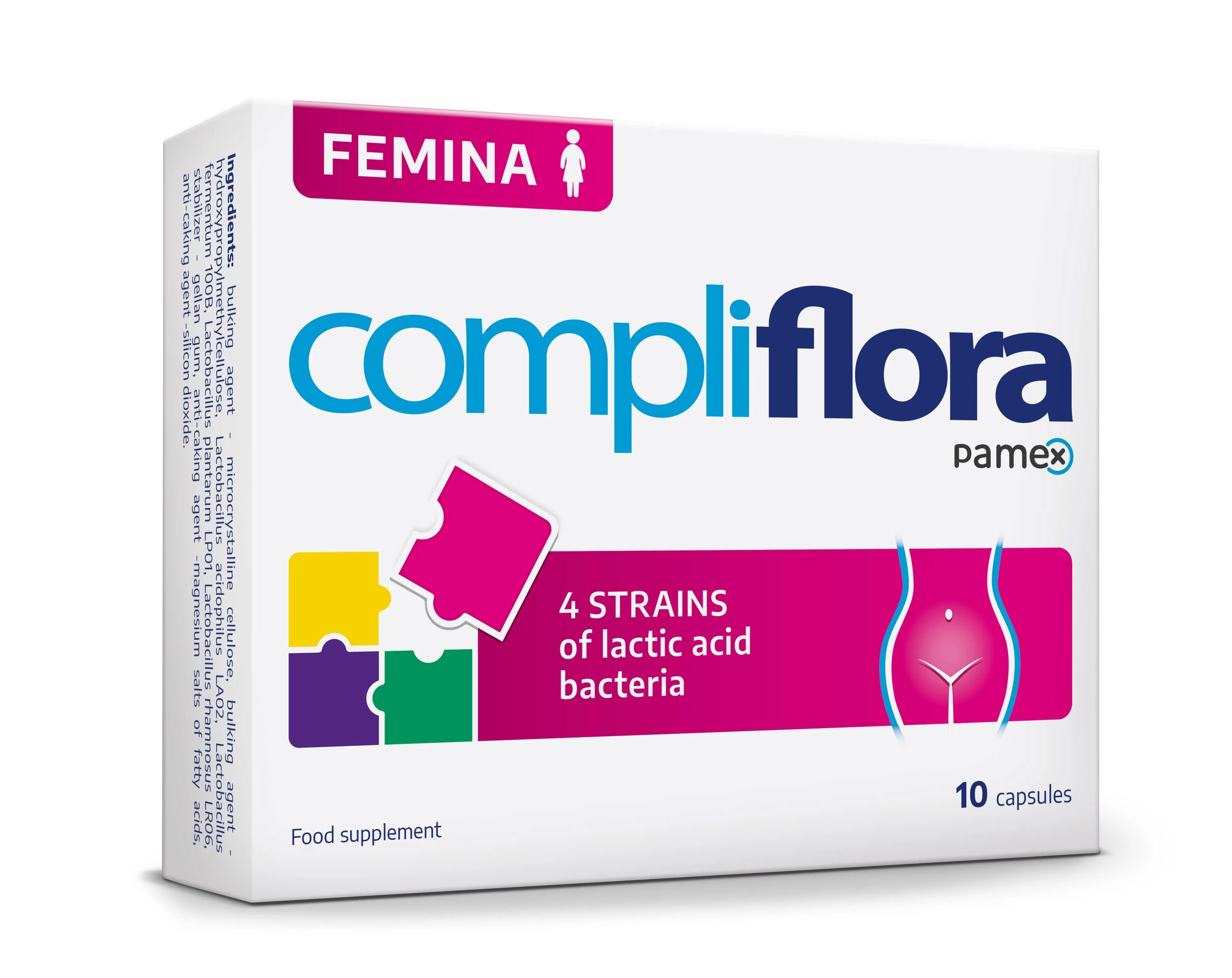 COMPLIFLORA Femina kapsulas, 10 gab. - Produkta attēls 