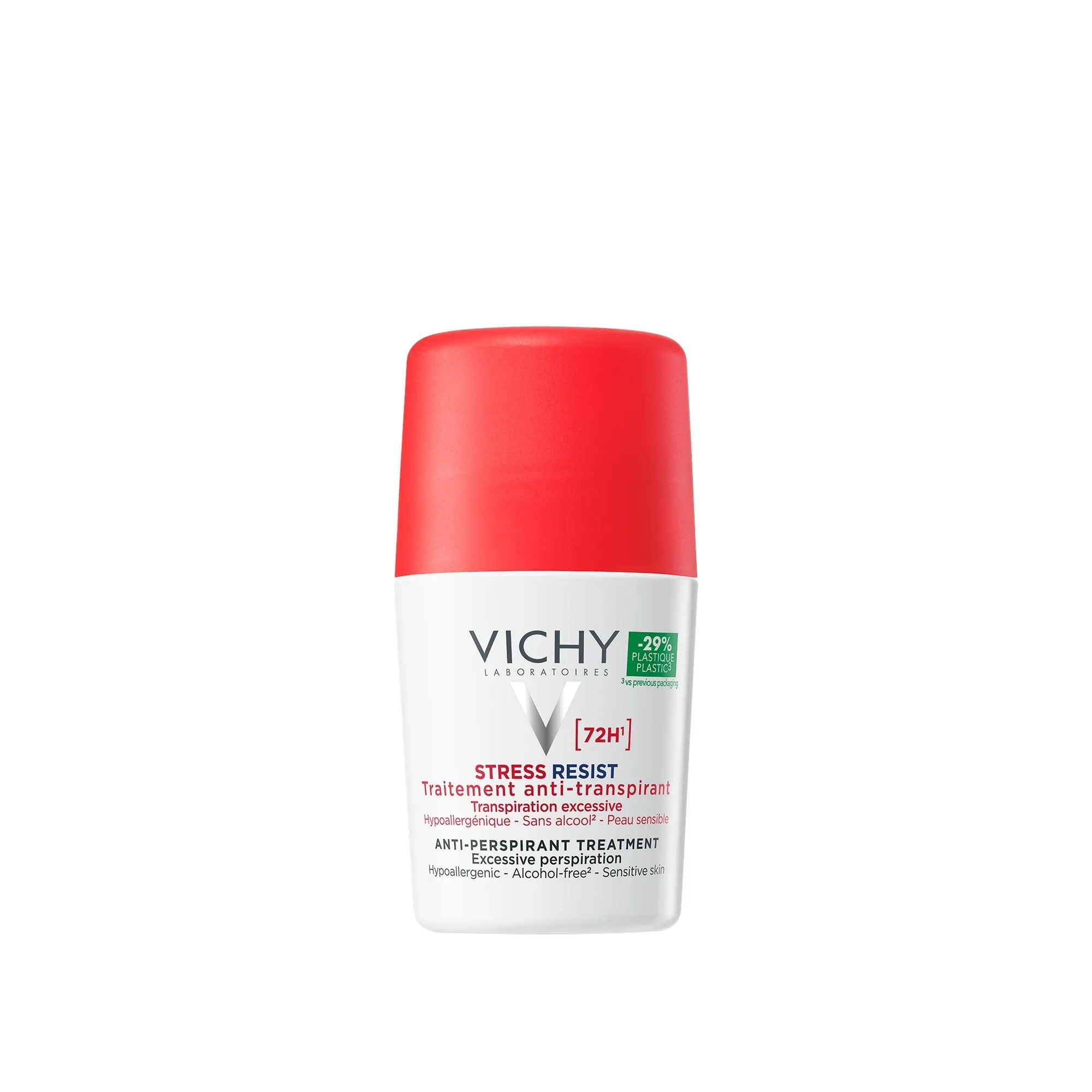 VICHY Stress Resist dezodorants - rullītis ar 72h iedarbību, 50 ml - Produkta attēls 