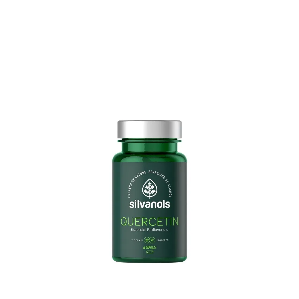 SILVANOLS Quercetin kapuslas, 60 gab. - Produkta attēls 