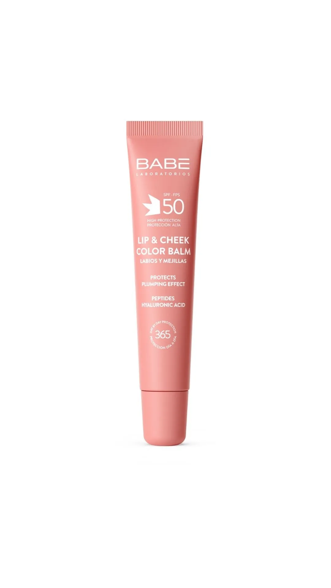 BABE LIP & CHEEK SPF50 BALZAMS LŪPĀM UN VAIGIEM ROZĀ 20ML - Produkta attēls 
