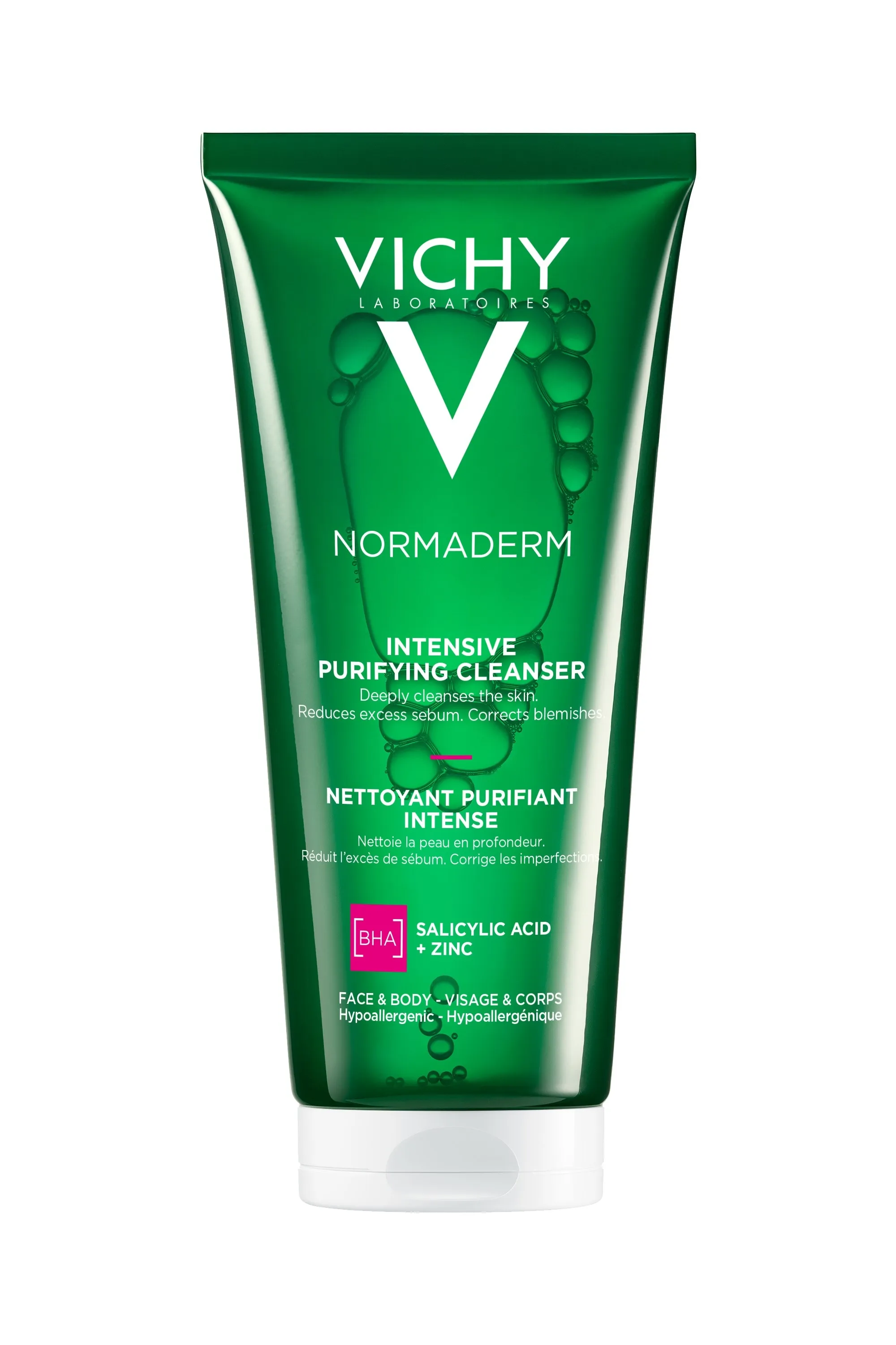 VICHY Normaderm Phytosolution dziļi attīrošs gels, 200 ml - Produkta attēls 