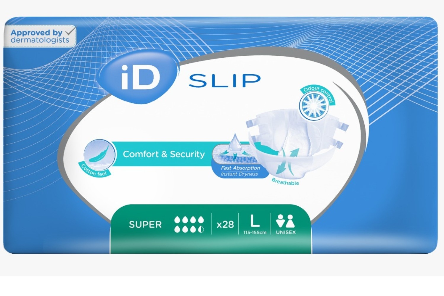 ID Expert Slip Super L autiņbiksītes, 28 gab. - Produkta attēls 