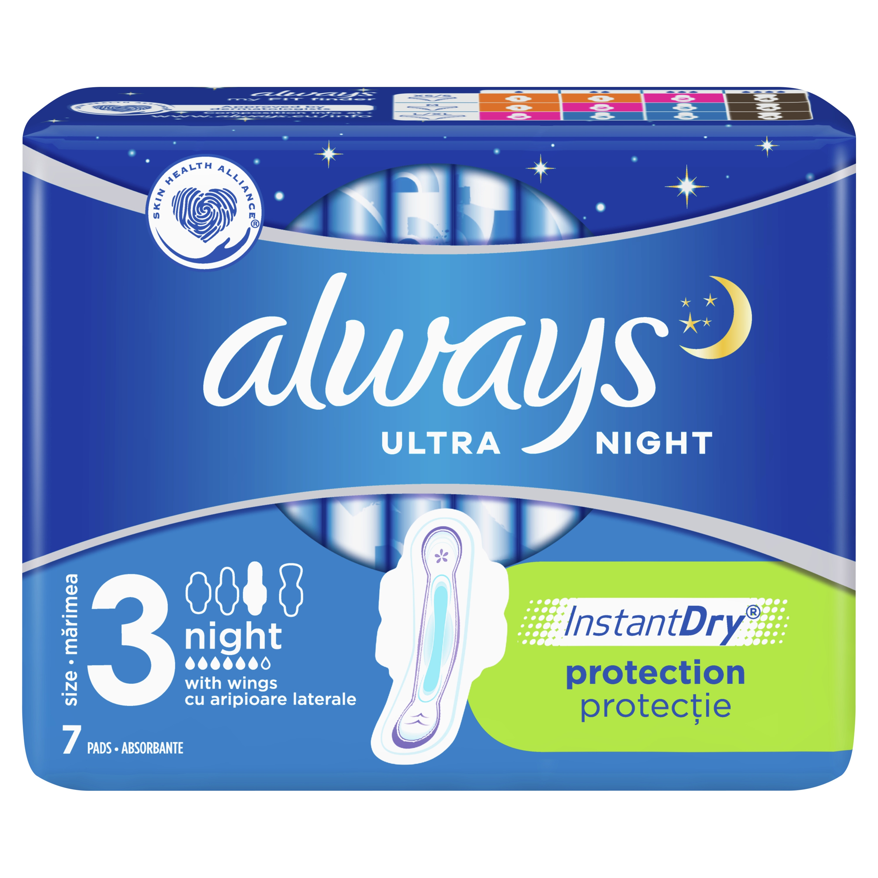 ALWAYS Ultra Day paketes, 7 gab - Produkta attēls 