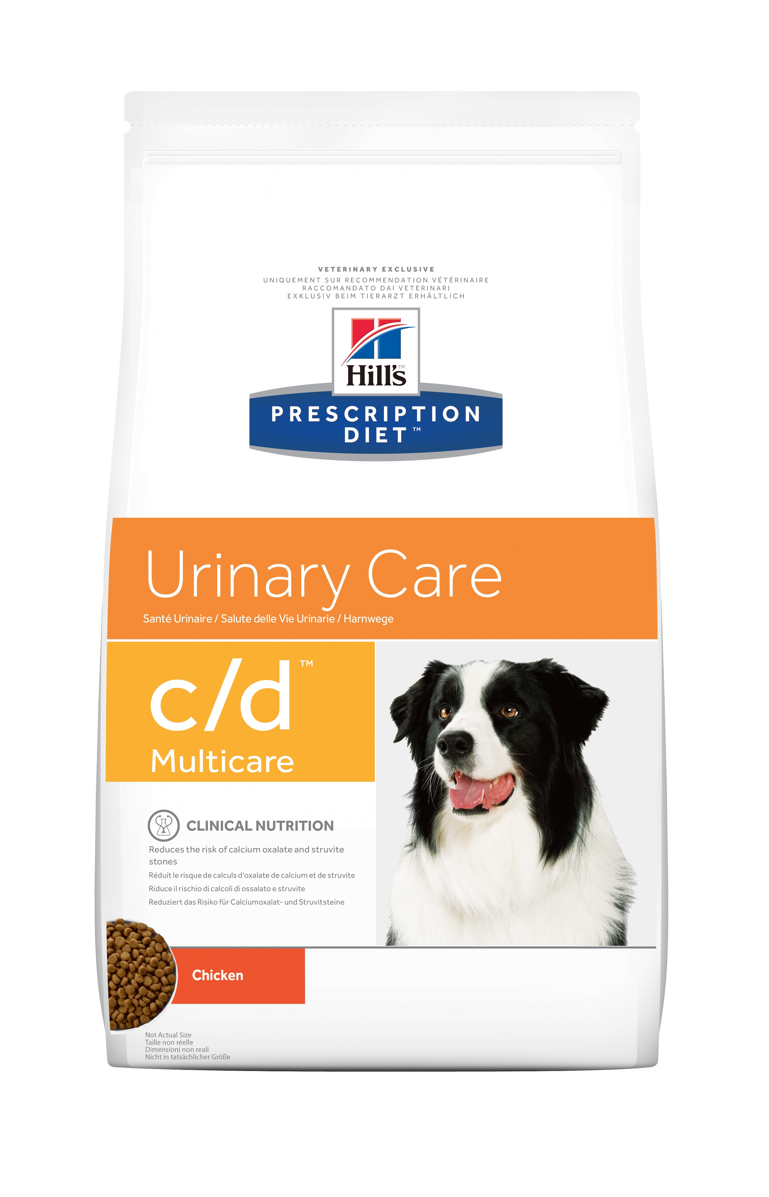 Hills PD suņu sausā barība C/D Multicare vista 2kg - Produkta attēls 