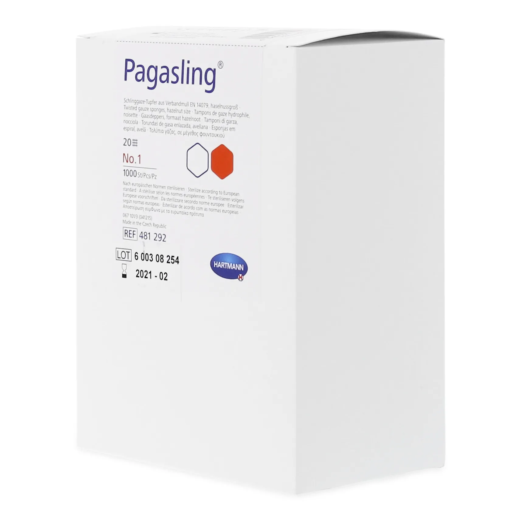 TUPFERI Pagasling marles NR.1 (nesterilas), 1000 gab - Produkta attēls 