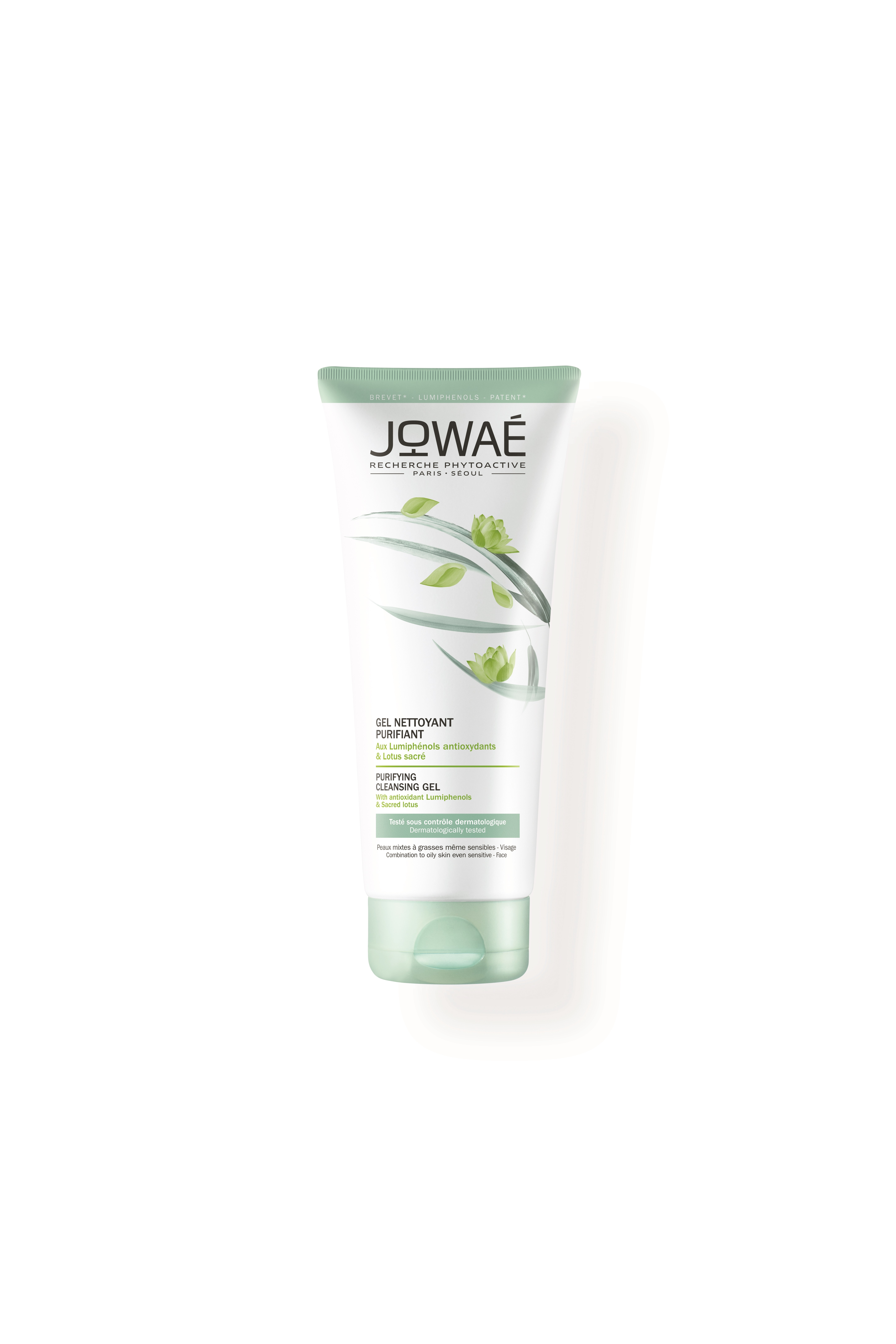 JOWAE Purifying attīroša želeja kombinētai/taukainai ādai, 200 ml - Produkta attēls 
