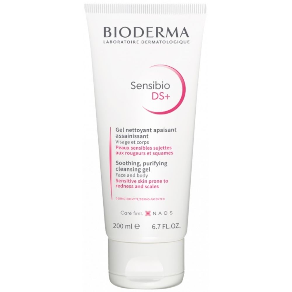 BIODERMA Sensibio DS+ putojošais gels, 200 ml - Produkta attēls 