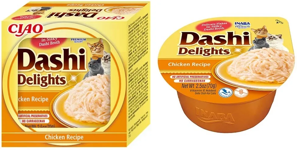 Churu Ciao Dashi Delights kaķiem, vista buljonā 70g N6 - Produkta attēls 