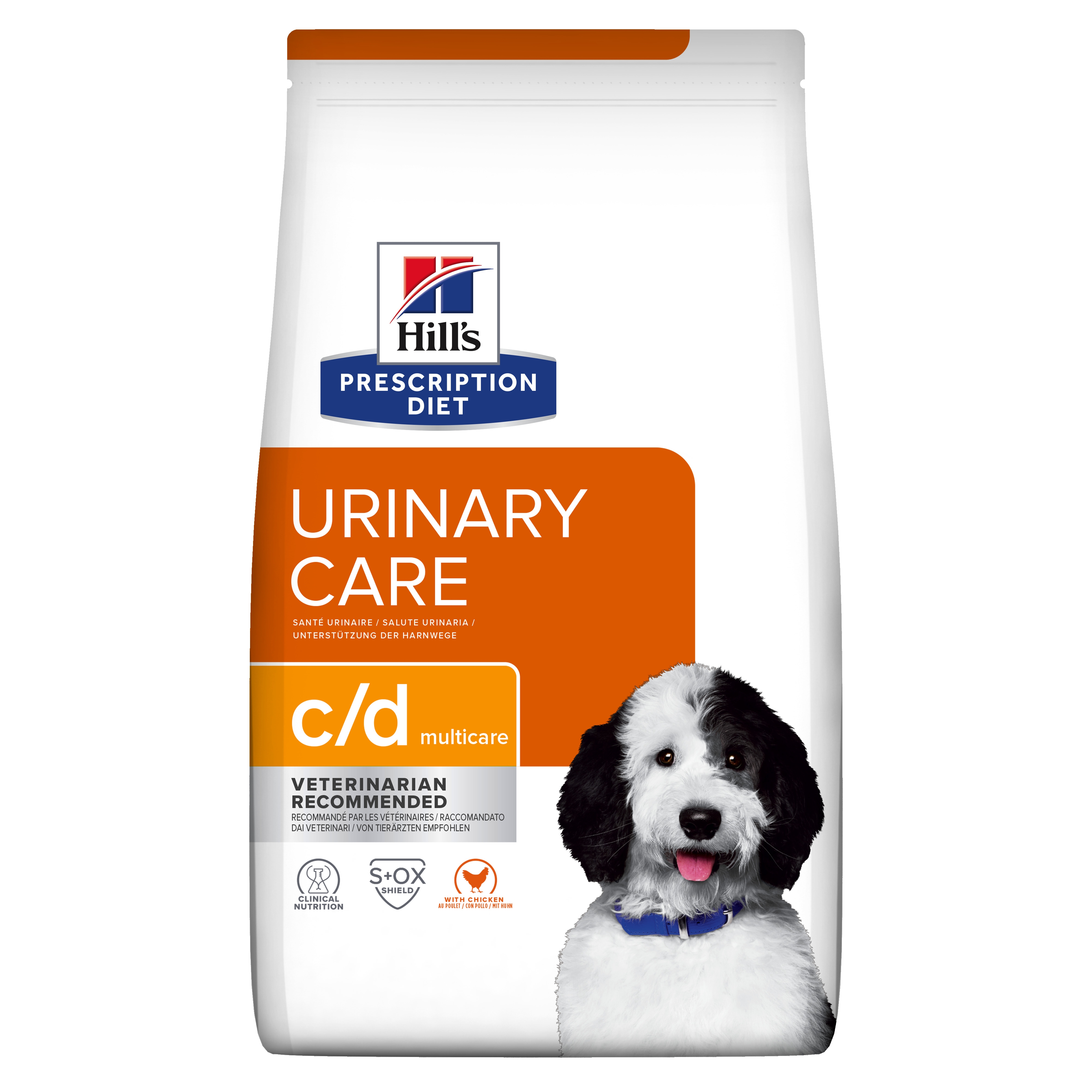 Hills PD suņu sausā barība C/D Multicare vista 1,5kg - Produkta attēls 