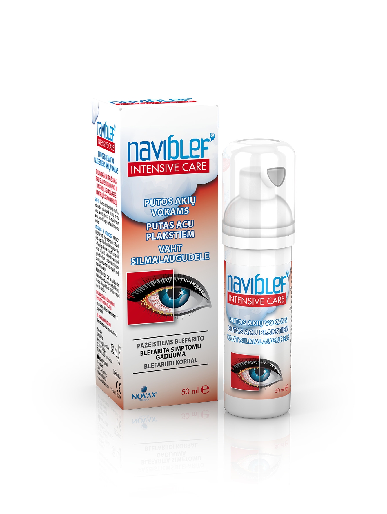 NAVIBLEF® Intensive Care putas, 50 ml - Produkta attēls 