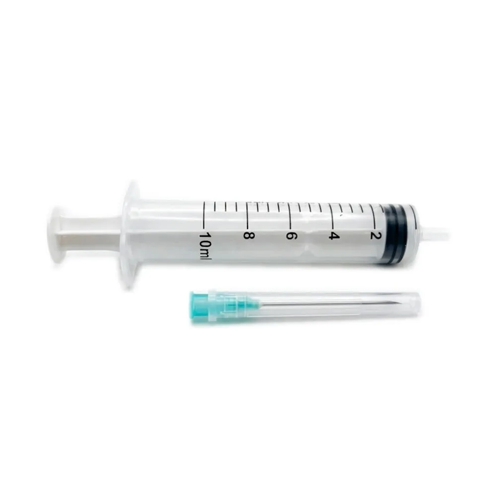 Šļirce ar adatu (10 ml, 0.8 x 38mm), 10 gab - Produkta attēls 