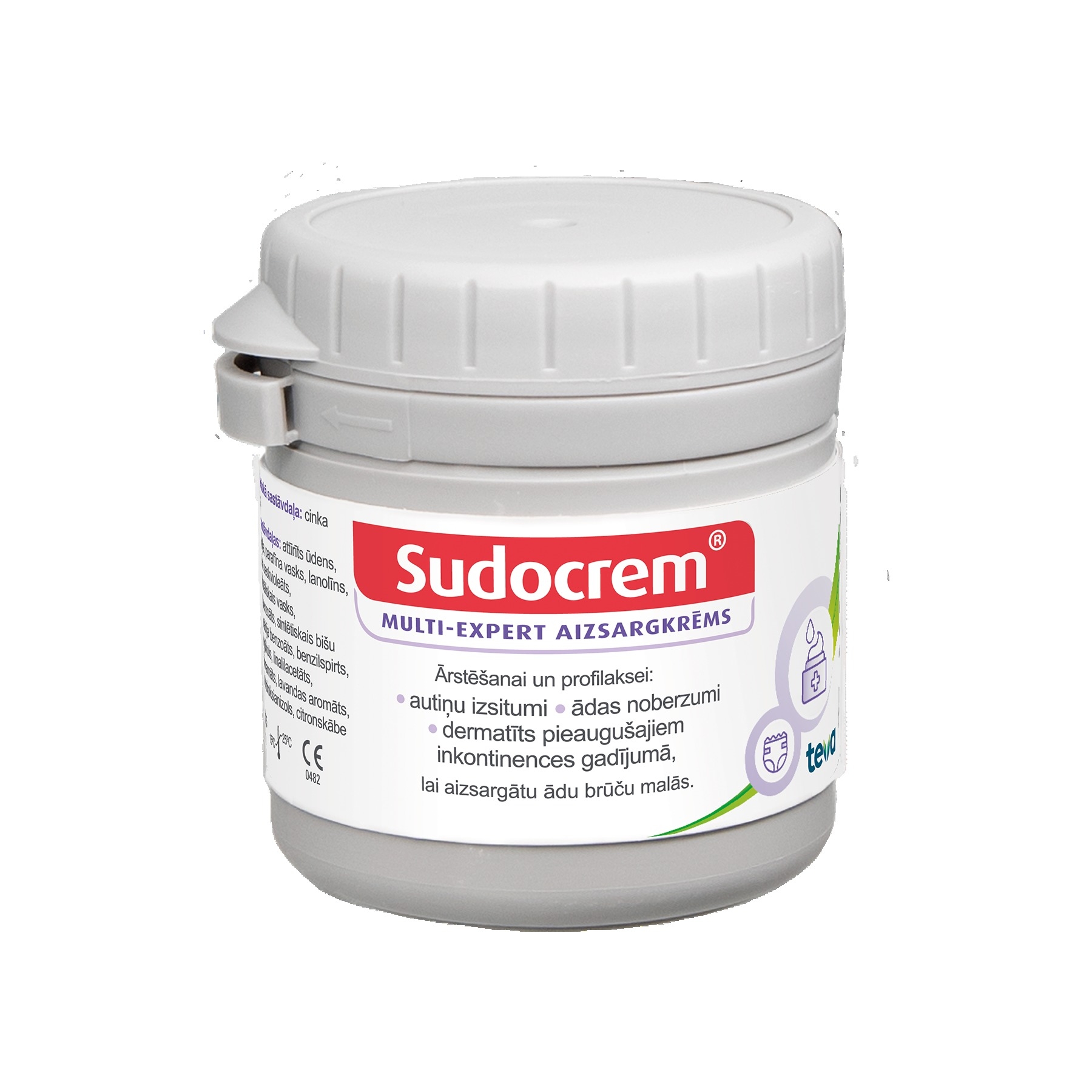 SUDOCREM® Multi-expert barrier krems, 125 g - Produkta attēls 
