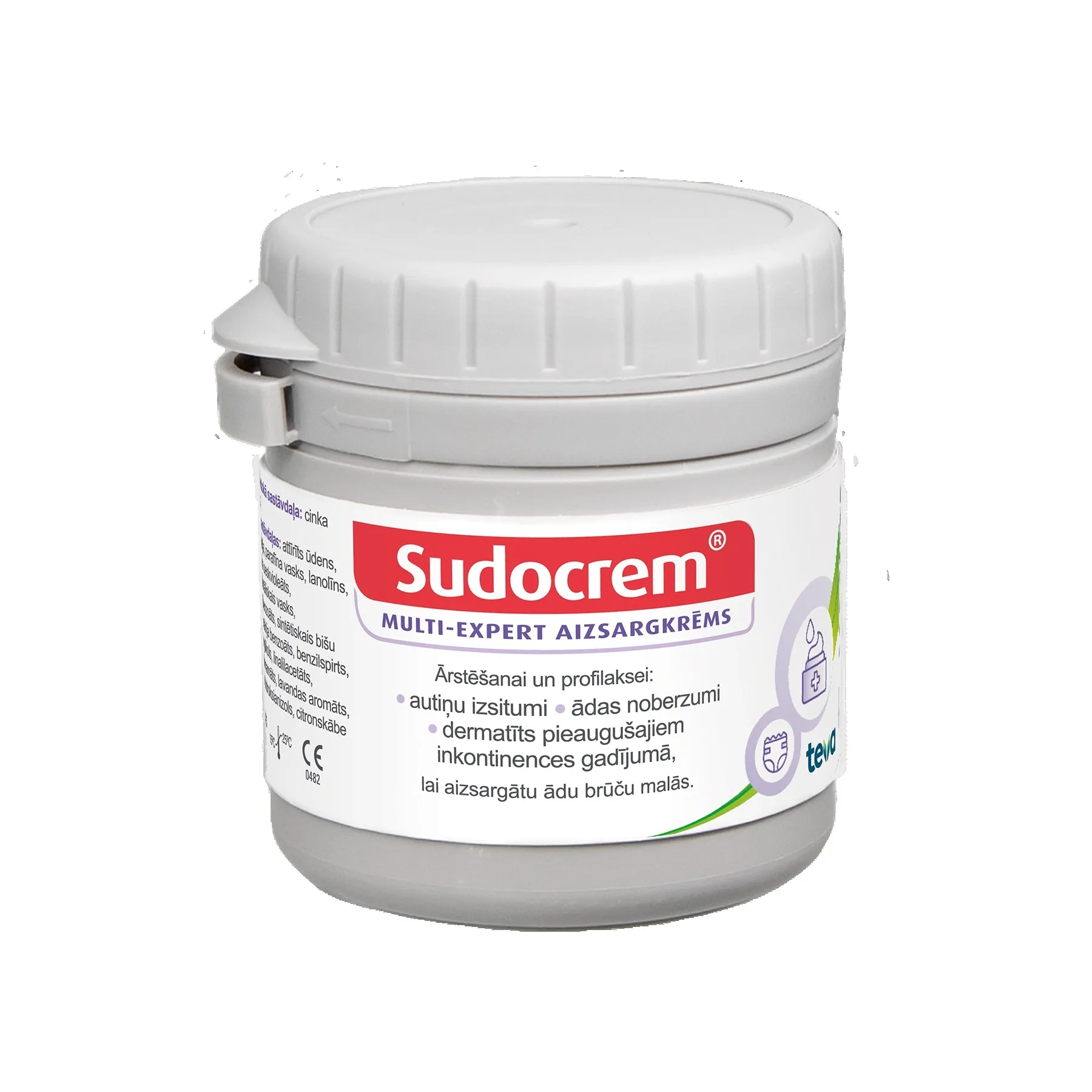 SUDOCREM® Multi-expert barrier krems, 125 g - Produkta attēls 