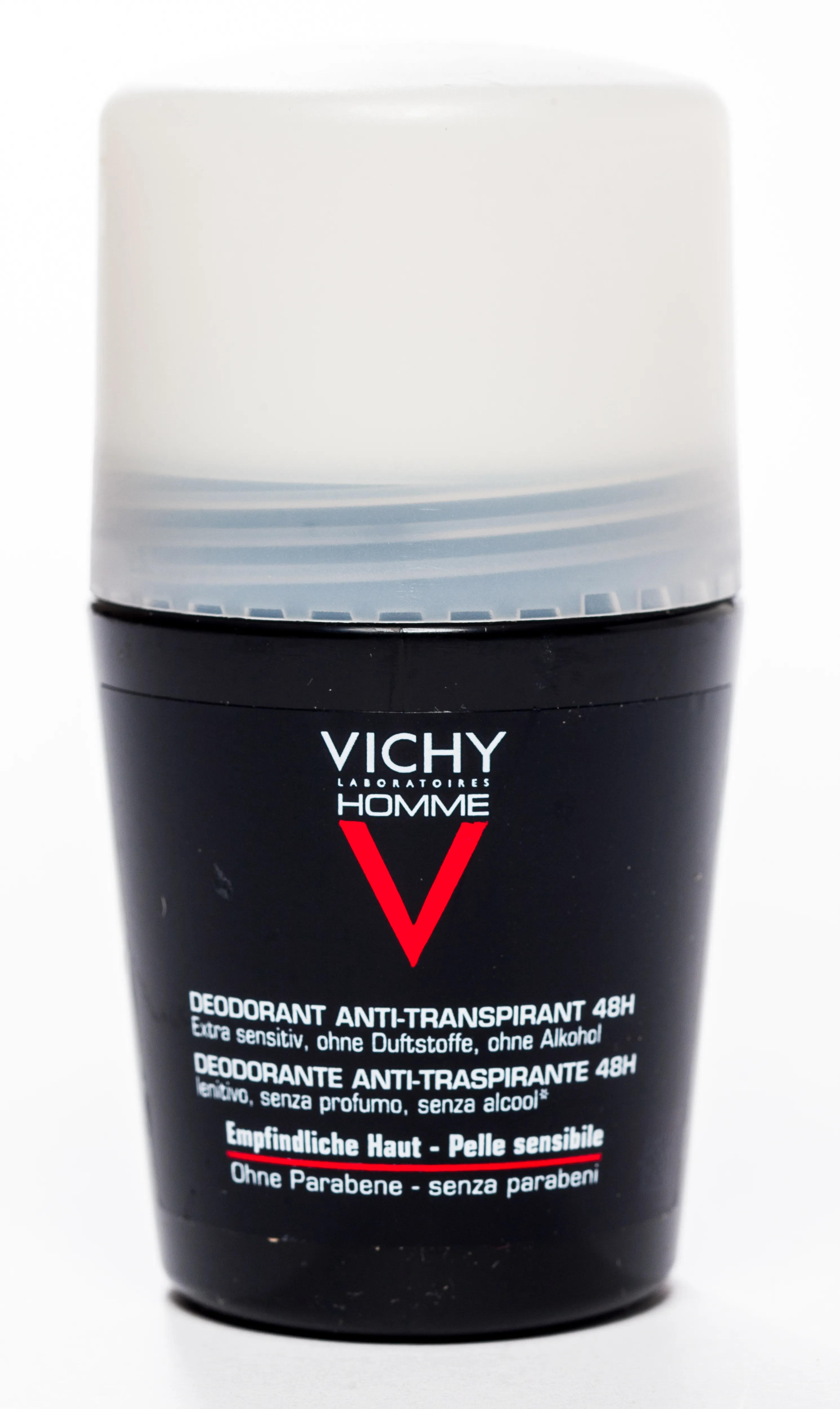 VICHY Homme dezodorants-rullītis vīriešiem jutīgai ādai, 50 ml - Produkta attēls 2