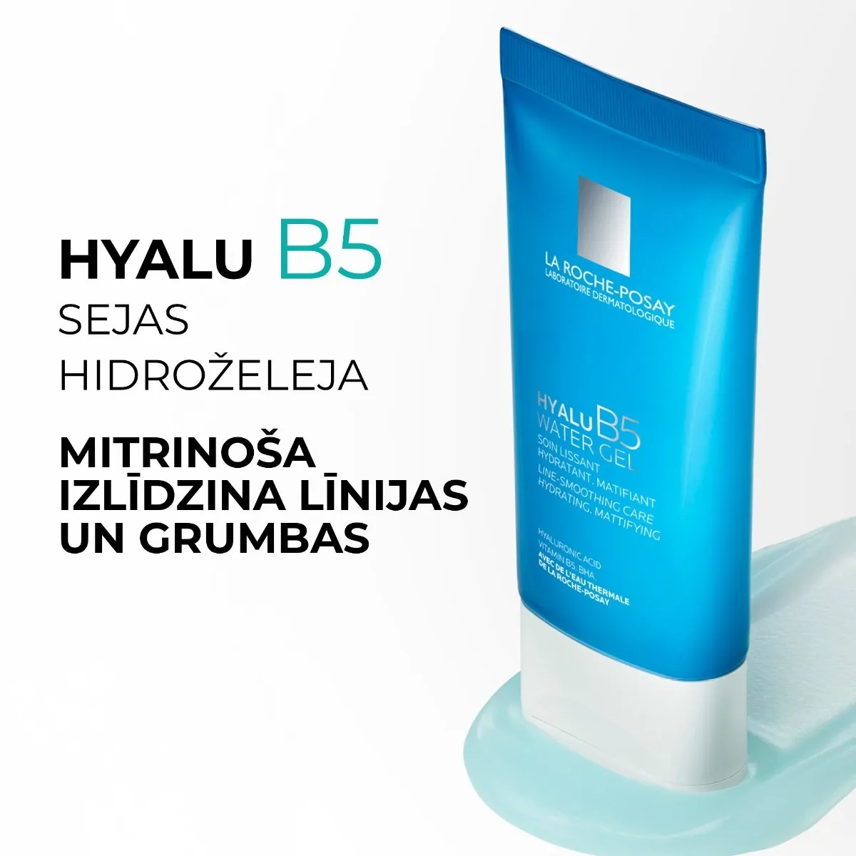 LA ROCHE-POSAY Hyalu B5 mitrinošs sejas gēlkrēms, 40 ml - Produkta attēls 1