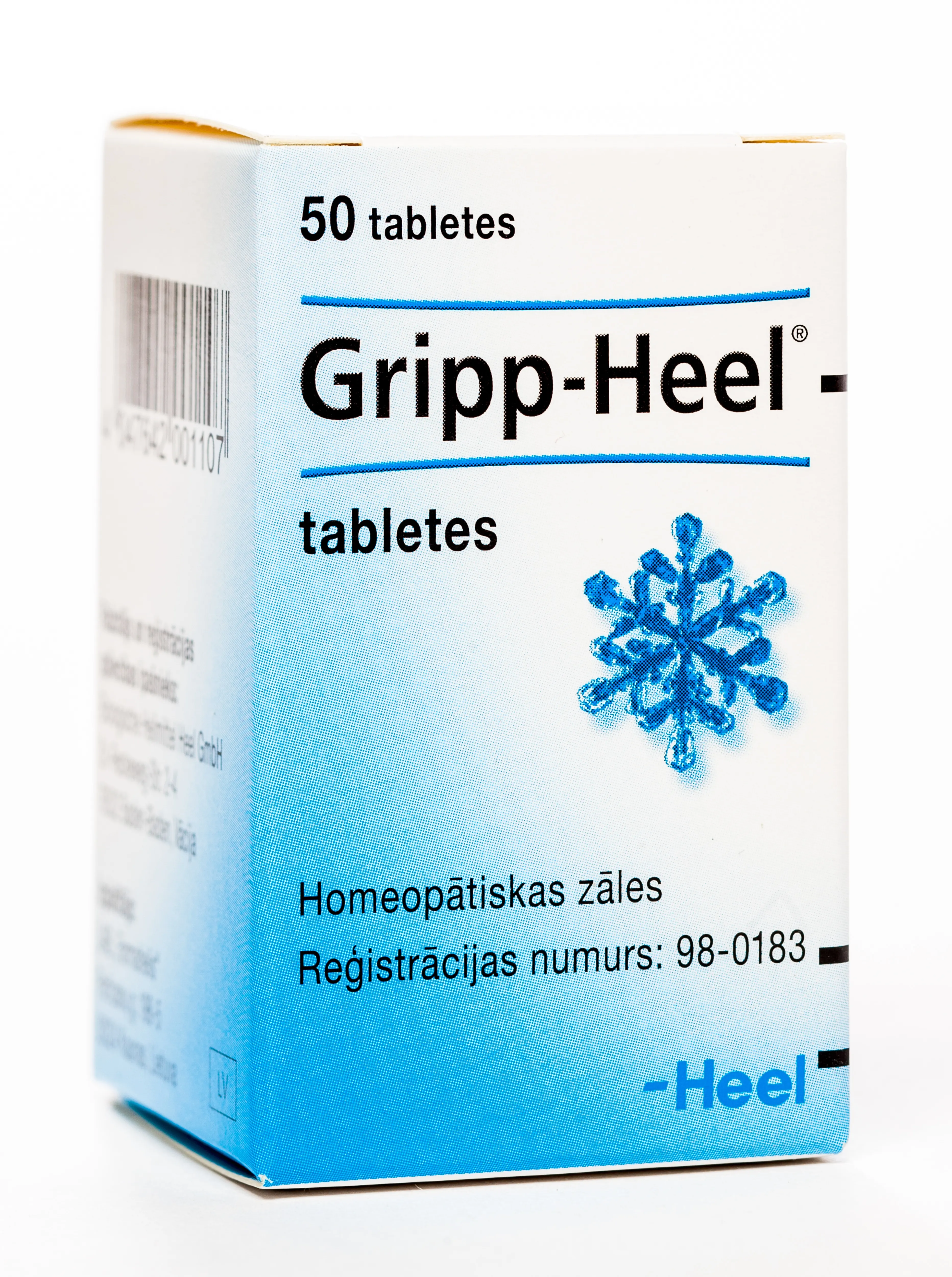 GRIP-HEEL tabletes, 50 gab. - Produkta attēls 