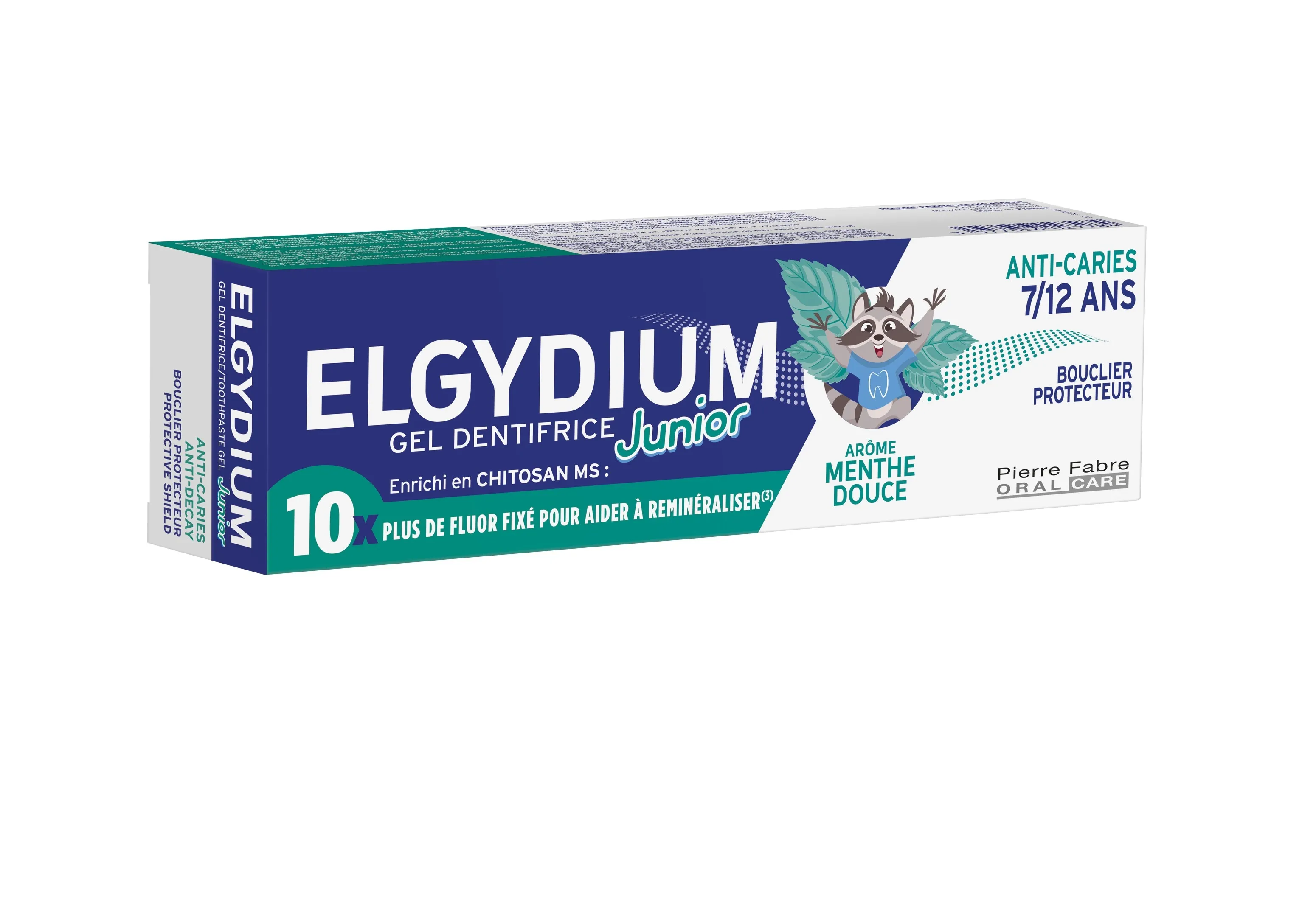 ELGYDIUM Junior Mild Mint zobu pasta, 50 ml - Produkta attēls 