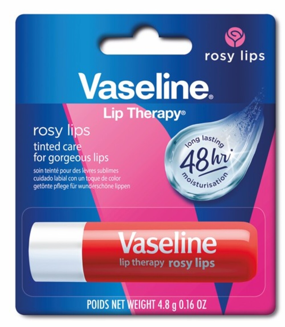 VASELINE Rosy lūpu balzams, 4,8 g. - Produkta attēls 