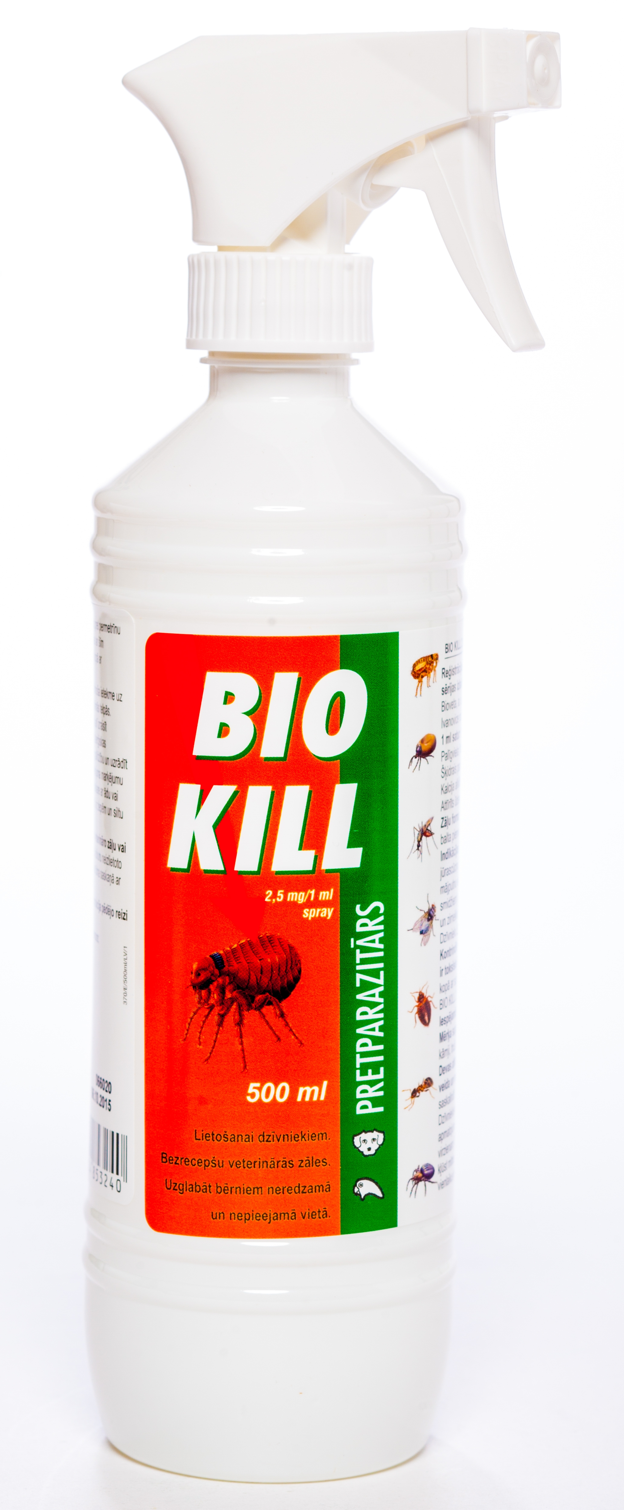 BIO KILL 2.5MG/ML AEROS 500ML - Produkta attēls 