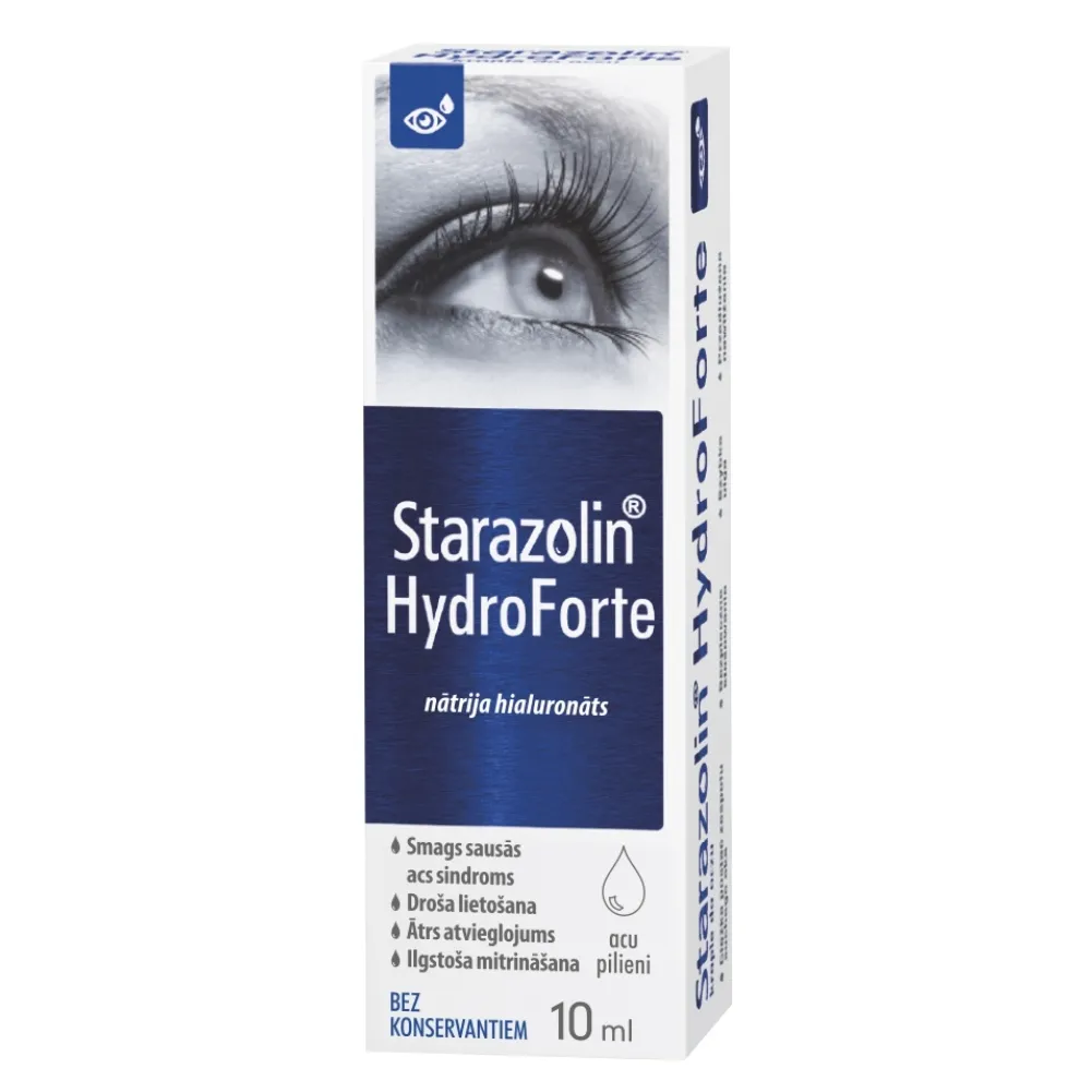 STARAZOLIN HydroForte acu pilieni, 10 ml - Produkta attēls 