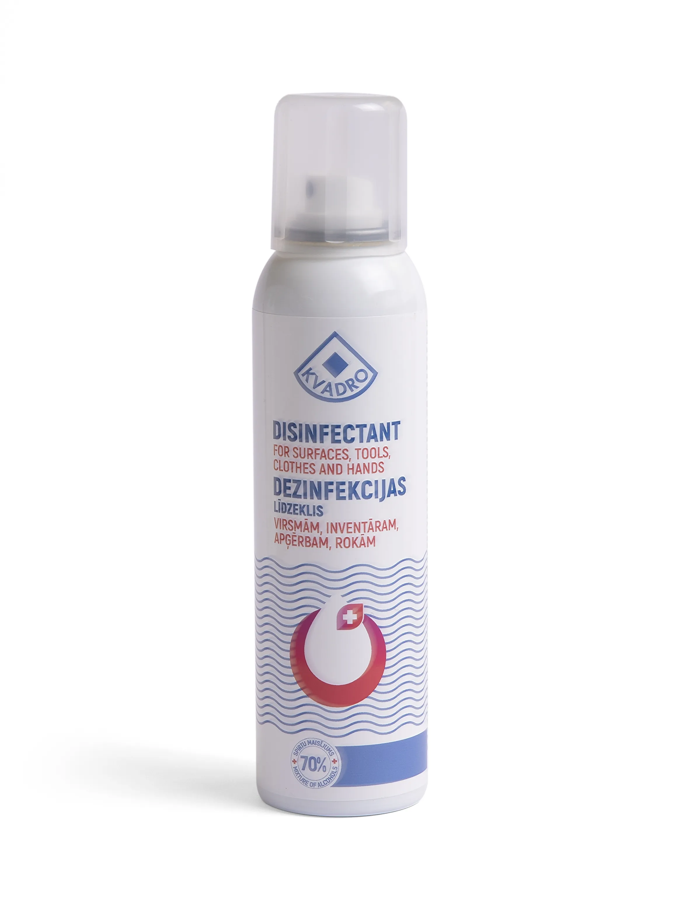 KVADRO dezinficējošs aerosols, 150 ml - Produkta attēls 