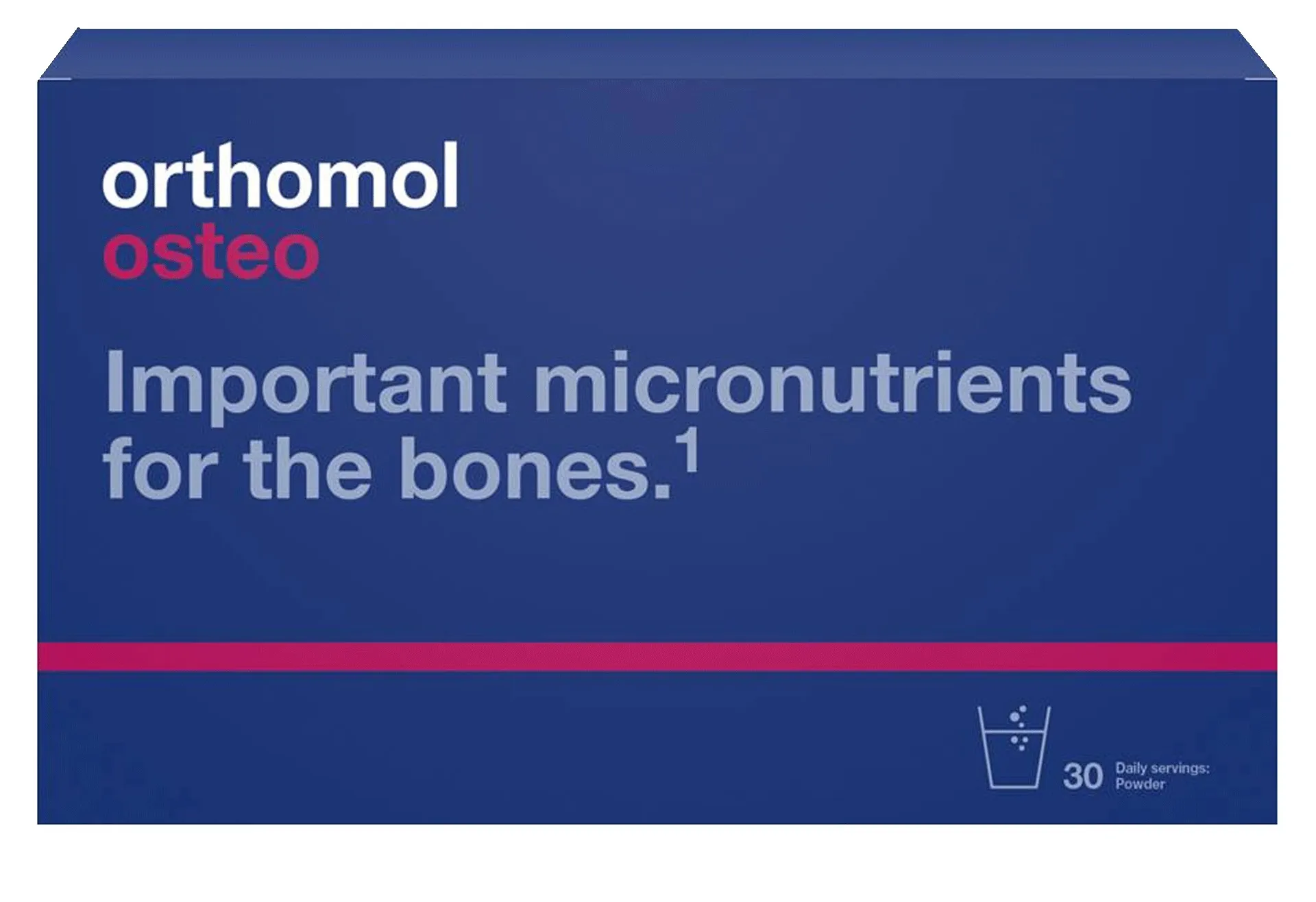 ORTHOMOL Osteo pulveris, 30 gab - Produkta attēls 