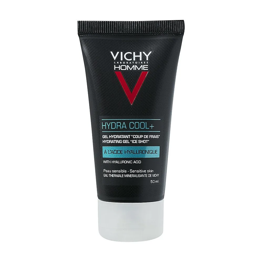 VICHY Homme Hydra Cool + mitrinošs sejas krēms ikdienai, 50 ml - Produkta attēls 
