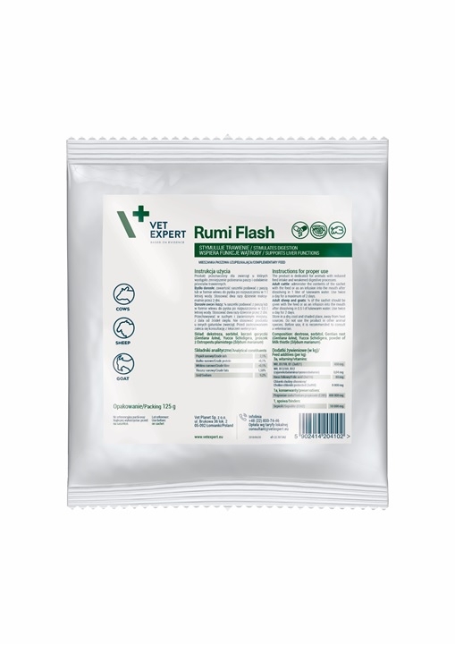 VE RUMIFLASH PULVERIS 125G ATGREMOTĀJIEM - Produkta attēls 