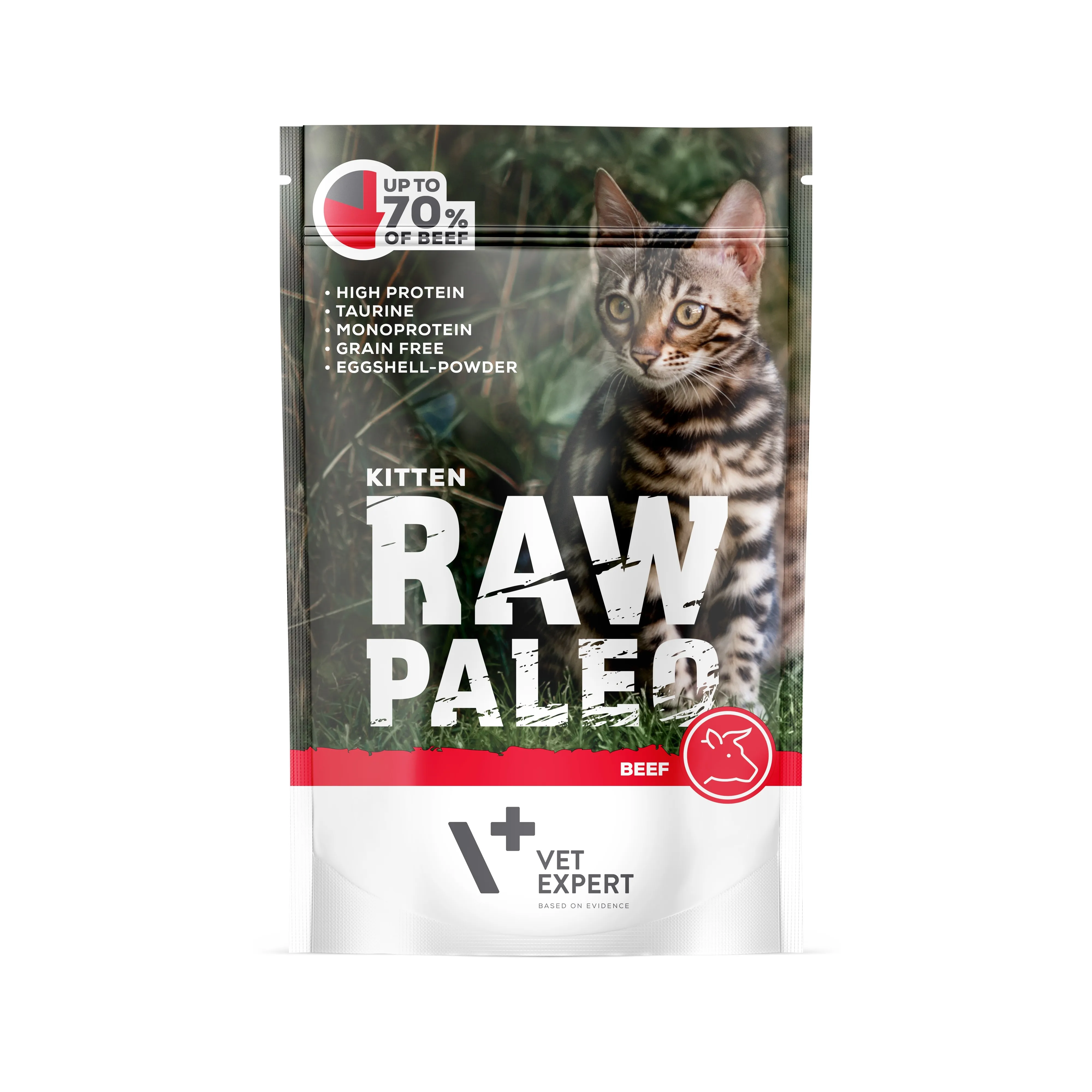 RAW PALEO KAĶĒNU PAC LIELLOPS 100G - Produkta attēls 