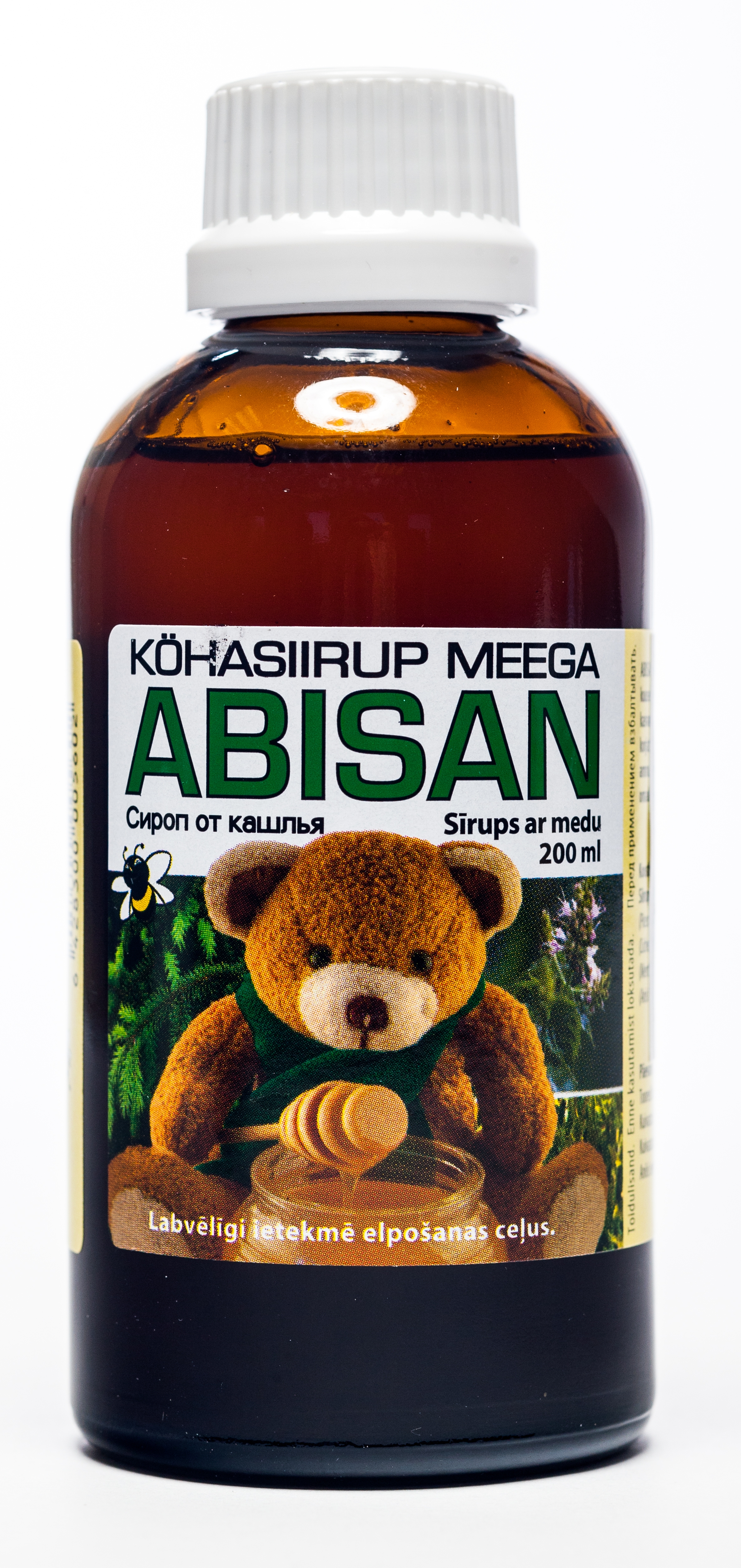 HKK ABISAN SĪRUPS 200ML - Produkta attēls 