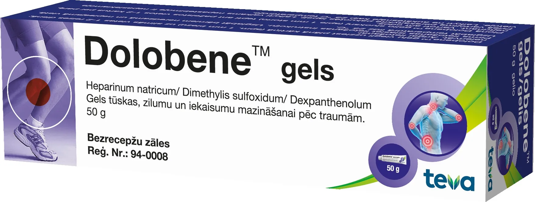 DOLOBENE GĒLS 50G - Produkta attēls 