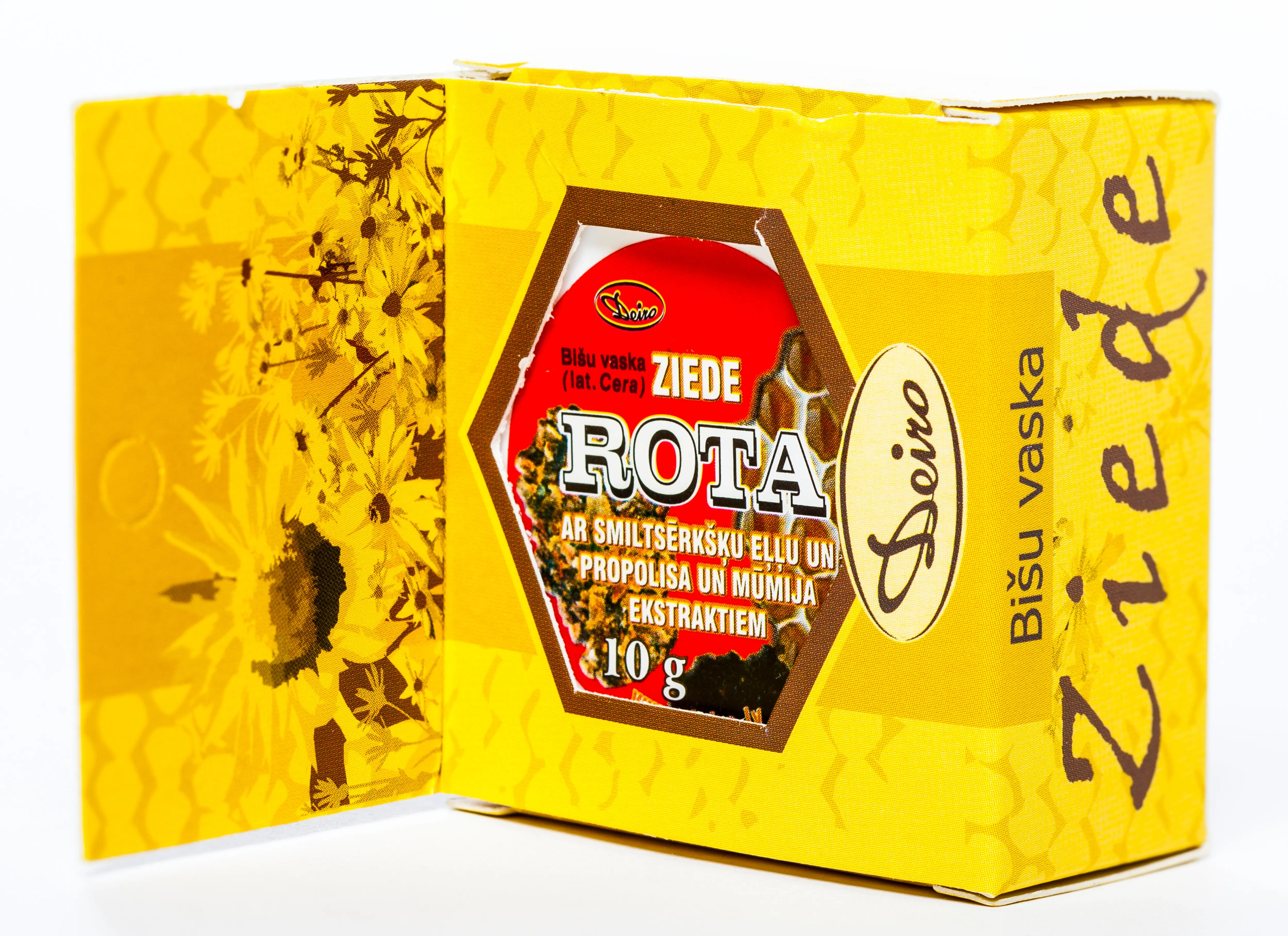 ZIEDE ROTA 10G (AR PROPOLISU SMILTSĒRKŠĶI MUMIJO) - Produkta attēls 