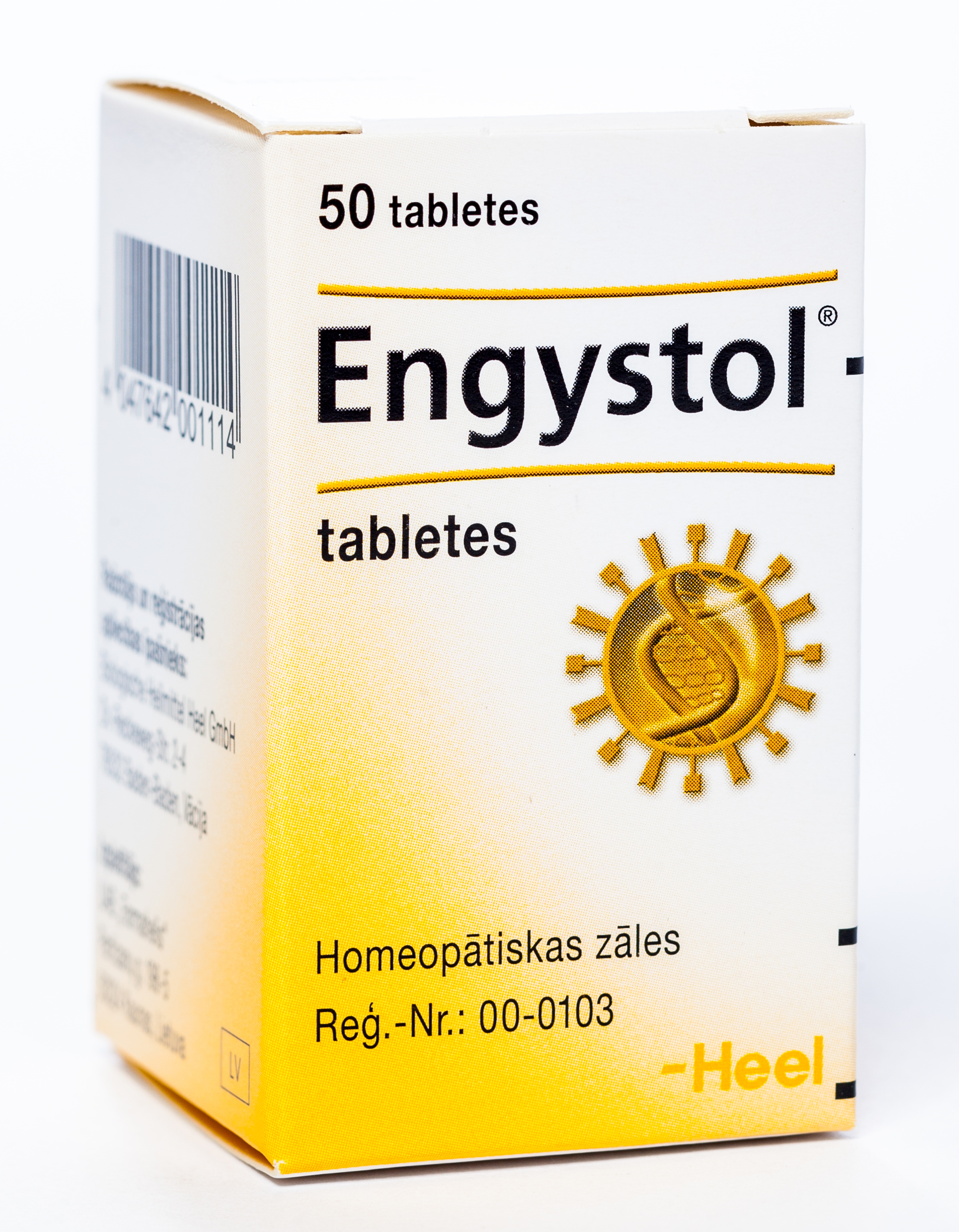 ENGYSTOL TABLETES N50 - Produkta attēls 