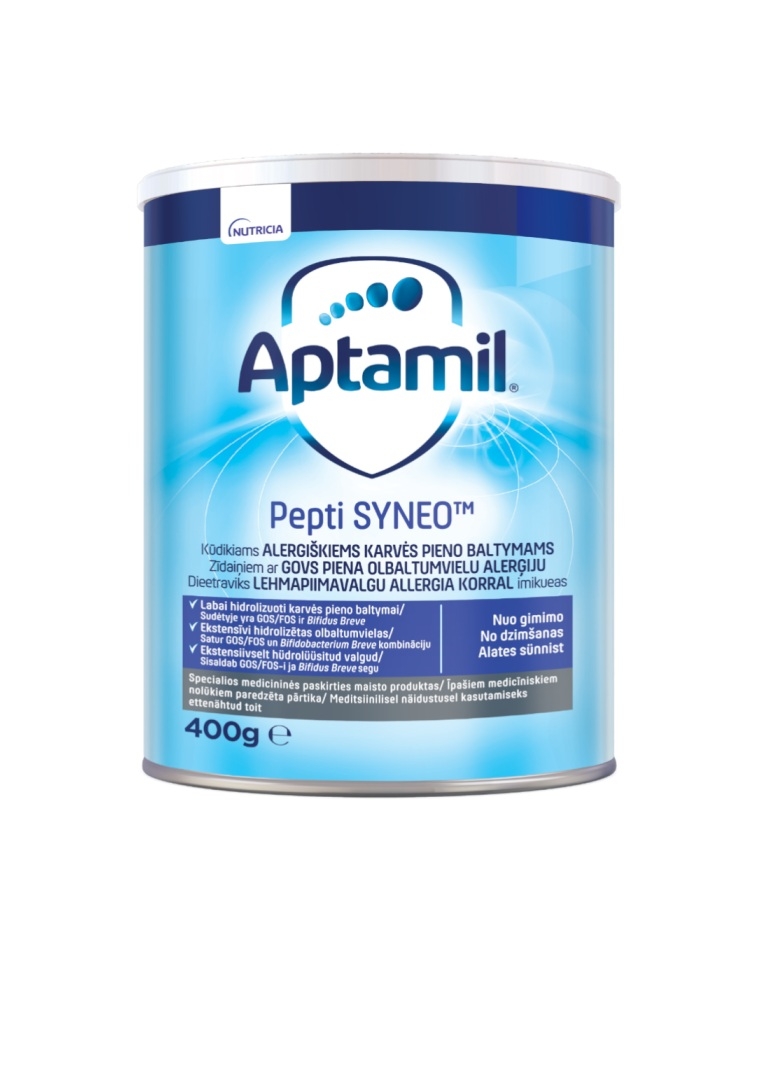 APTAMIL Pepti Syneo pulveris, 400 g. - Produkta attēls 