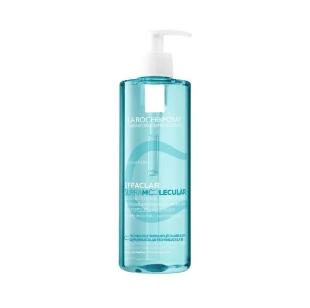 LA ROCHE-POSAY Effaclar supermolekulārais attīrošs gels, 400 ml - Produkta attēls 