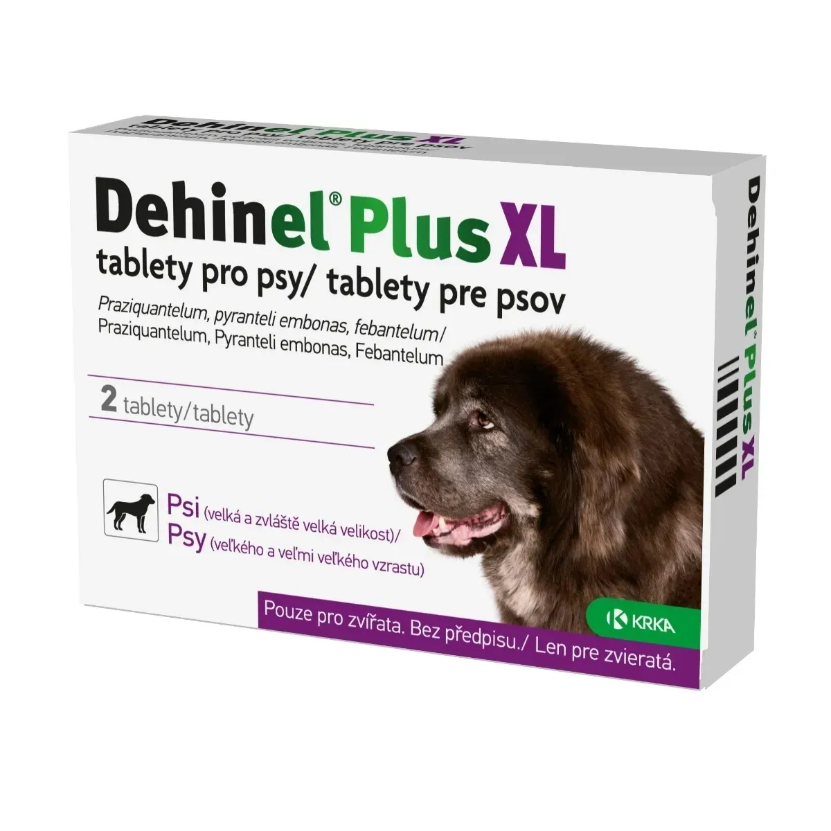 DEHINEL PLUS XL TABLETES N2 SUŅIEM - Produkta attēls 