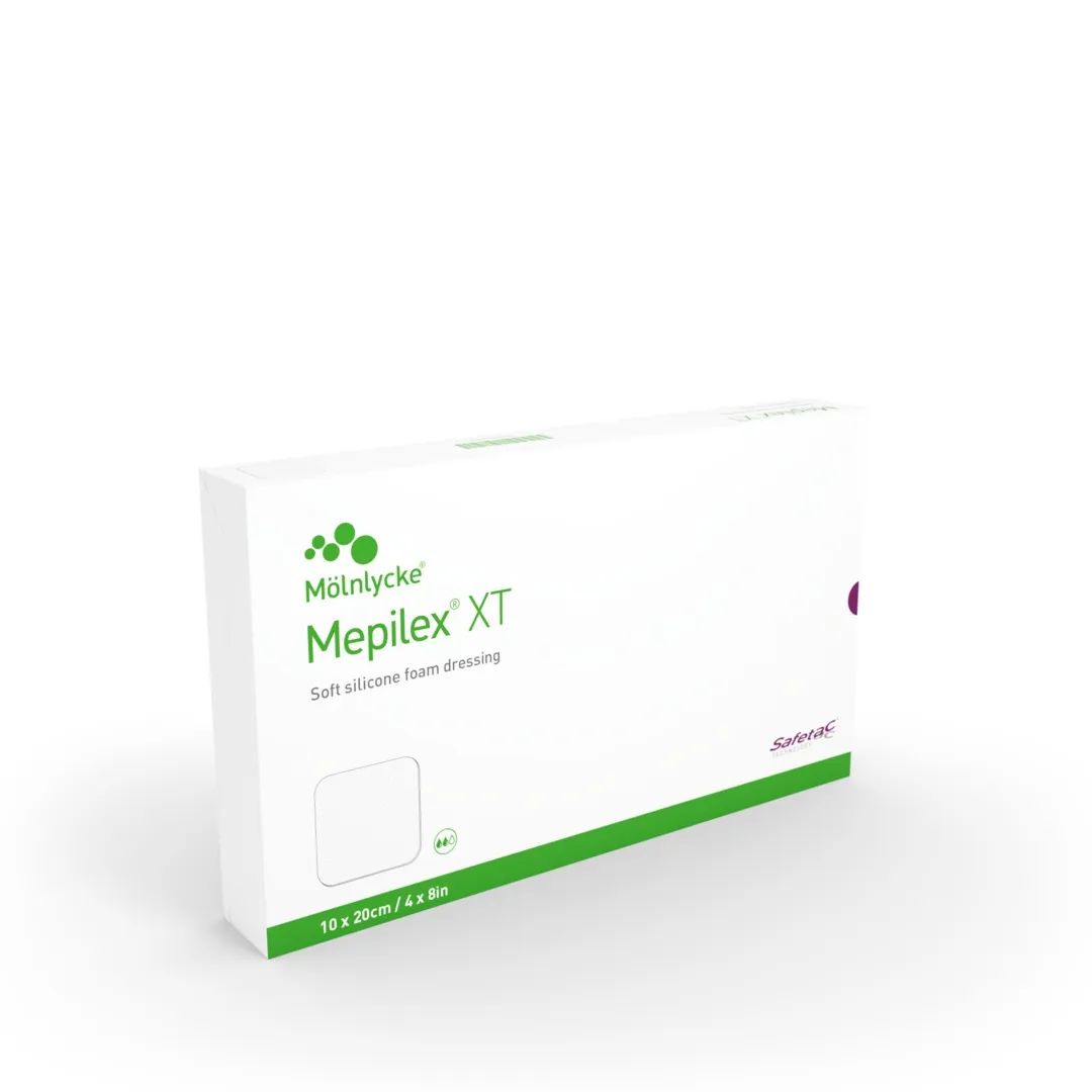 MEPILEX XT 10 x 20cm, sterils pārsējs, 5 gab. - Produkta attēls 
