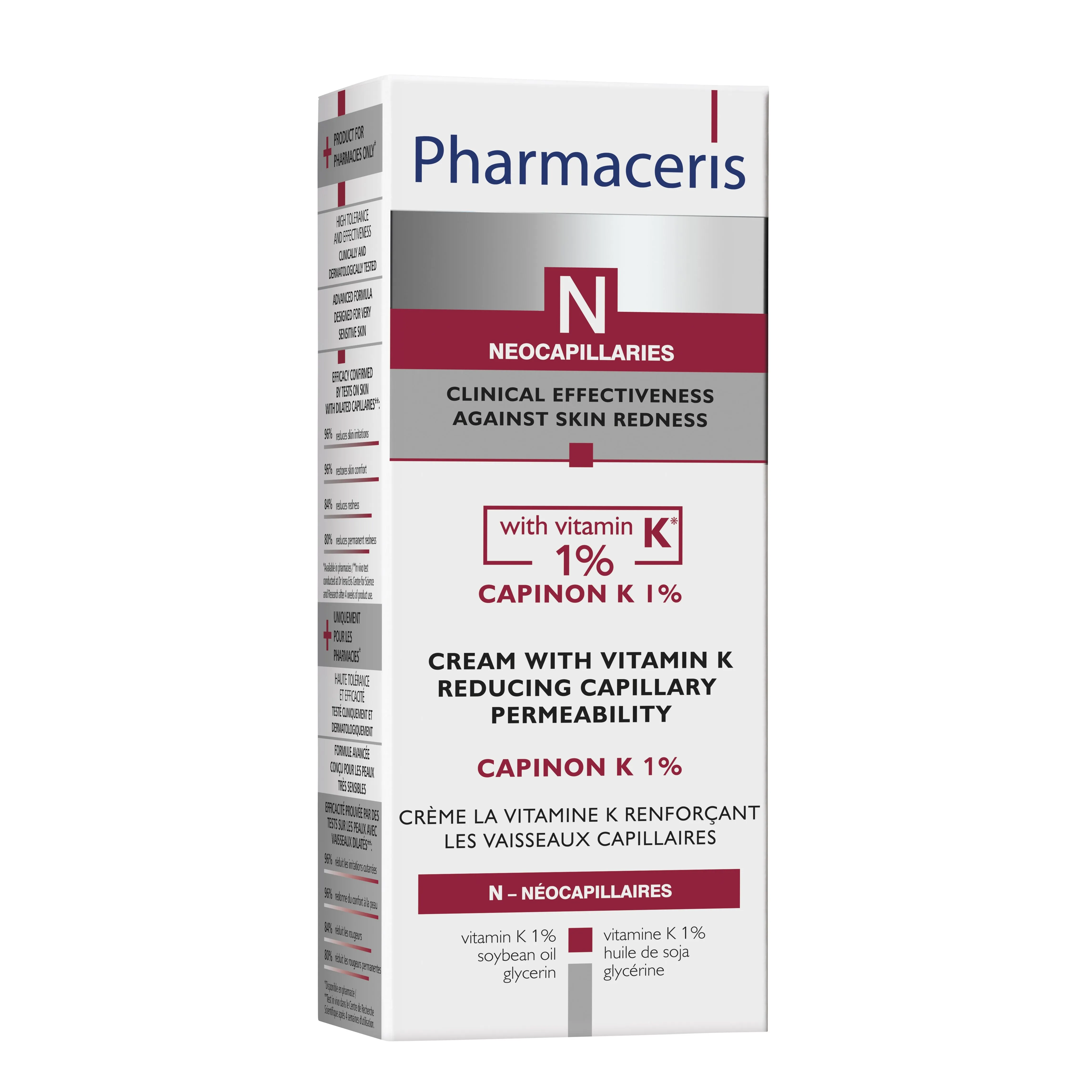 PHARMACERIS N.Capinon K 1% krēms, 30 ml - Produkta attēls 