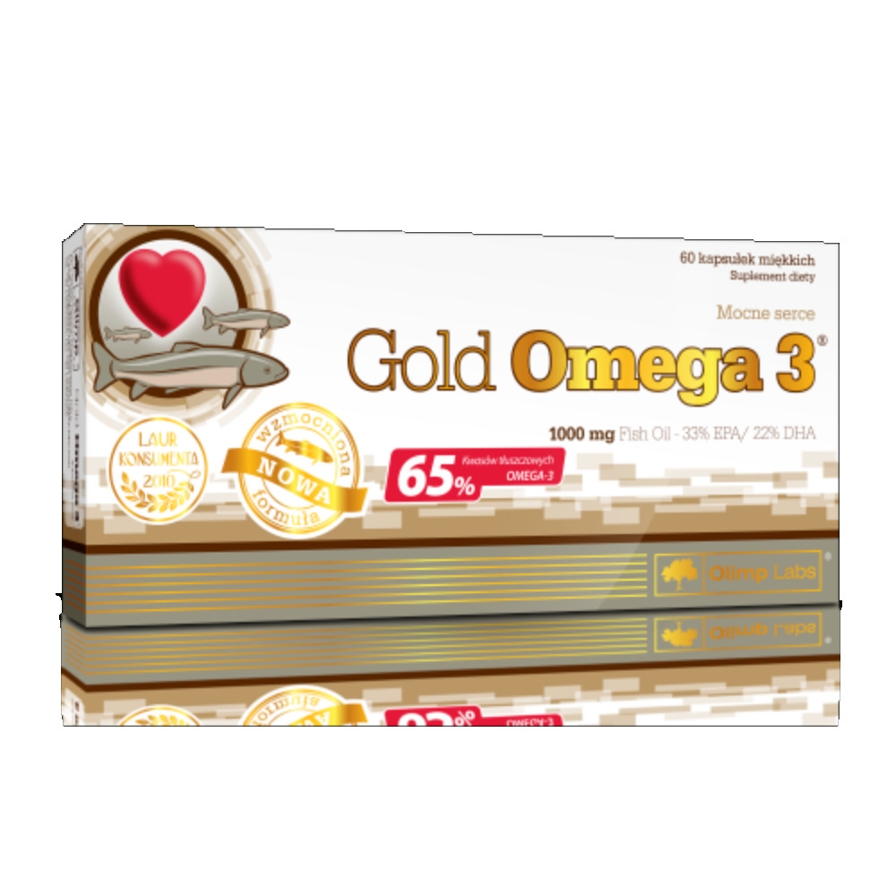 OLIMPLABS GOLD OMEGA-3 1000MG CPS N60 - Produkta attēls 