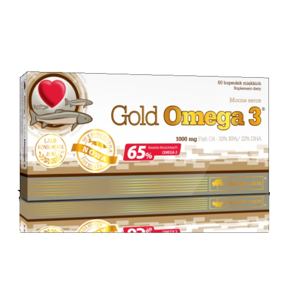 OLIMPLABS GOLD OMEGA-3 1000MG CPS N60 - Produkta attēls 