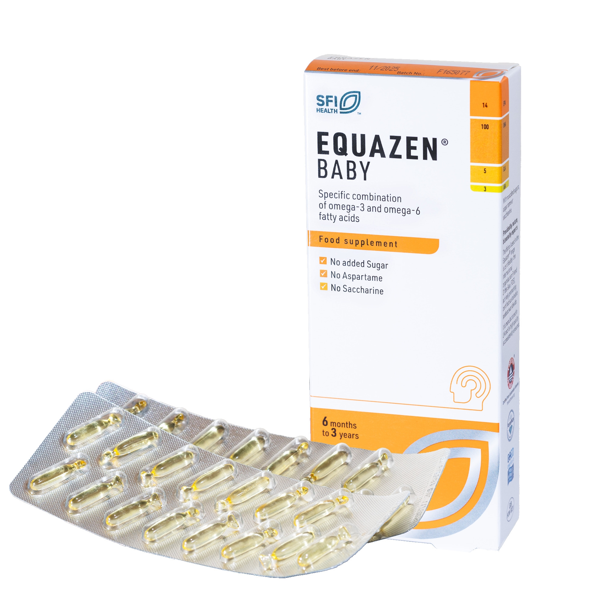 EQUAZEN Baby kapsulas, 30 gab. - Produkta attēls 