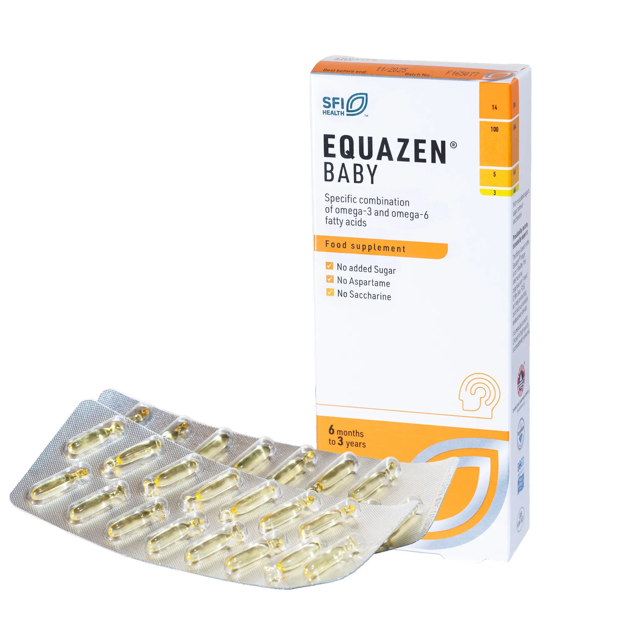 EQUAZEN Baby kapsulas, 30 gab. - Produkta attēls 