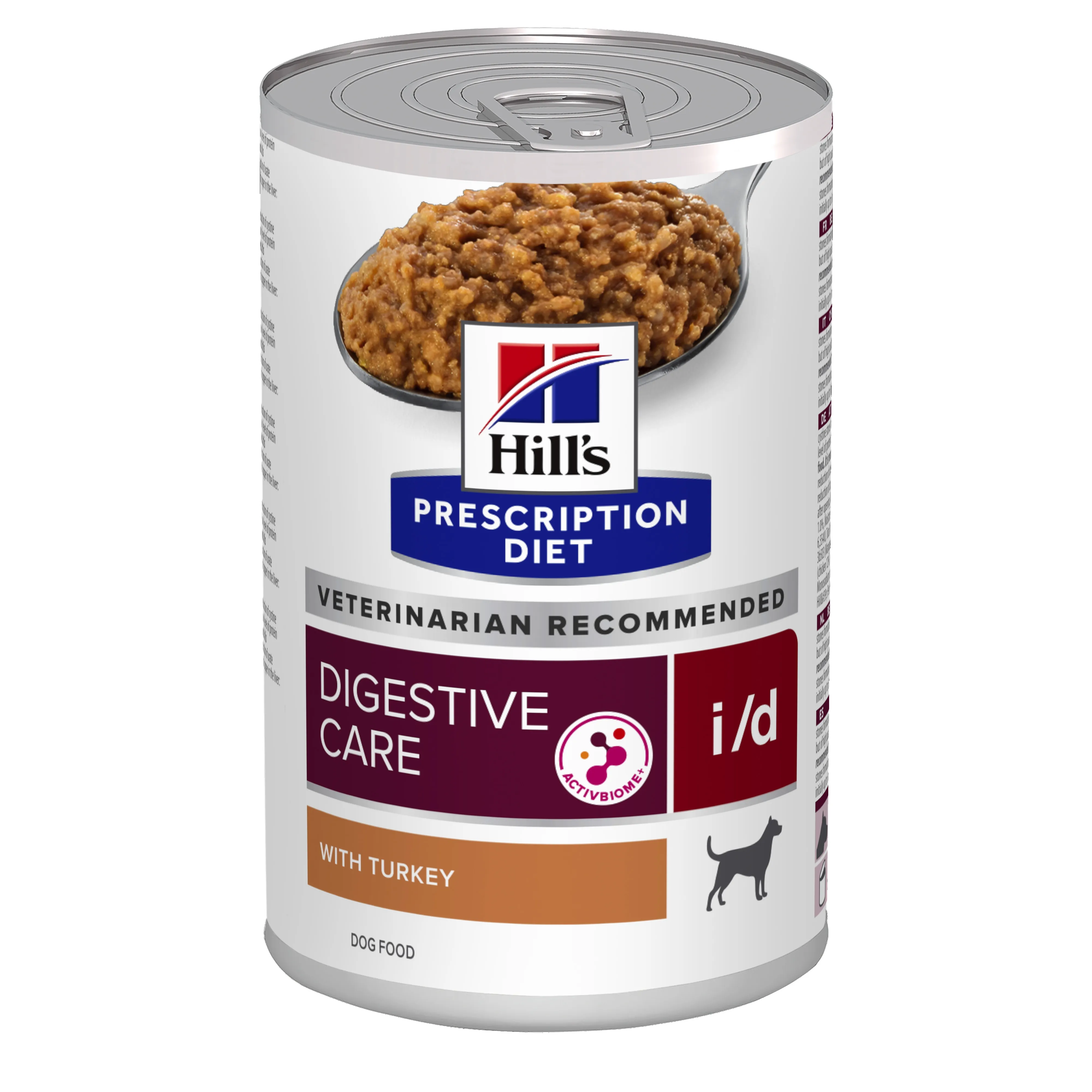 Hills PD suņu konservēta barība I/D tītars 360g - Produkta attēls 