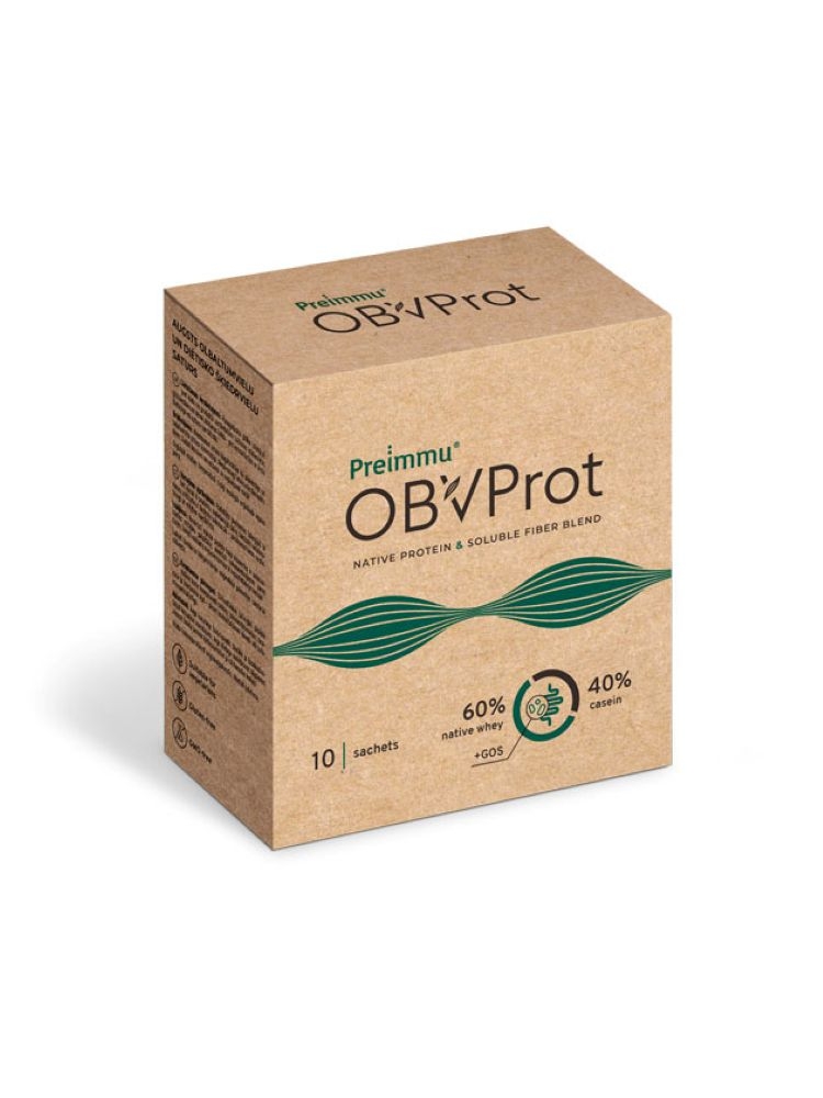 PREIMMU ® OBVProt pulveris, 10 gab. - Produkta attēls 