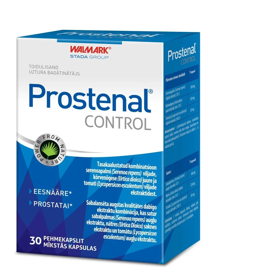 WALMARK Prostenal Control kapsulas, 30 gab. - Produkta attēls 