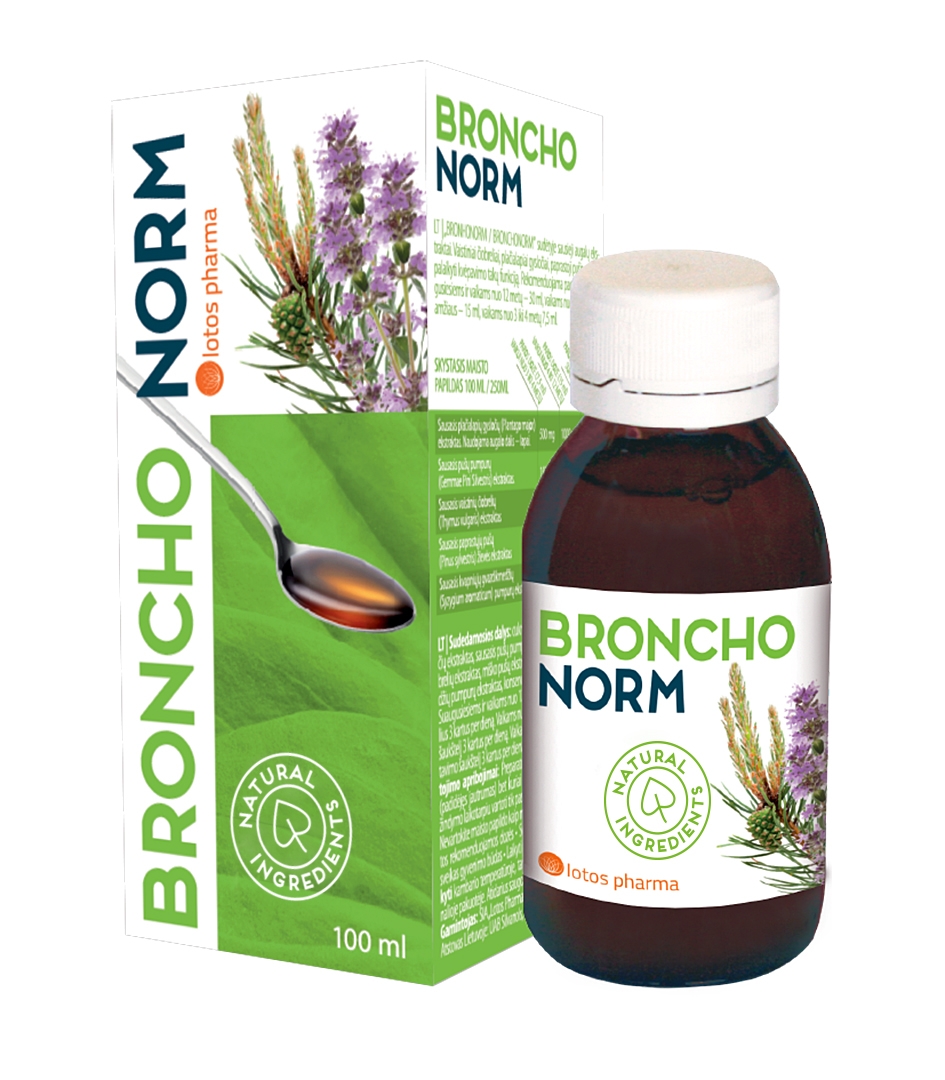 Bronchonorm balzāms, 100 ml - Produkta attēls 