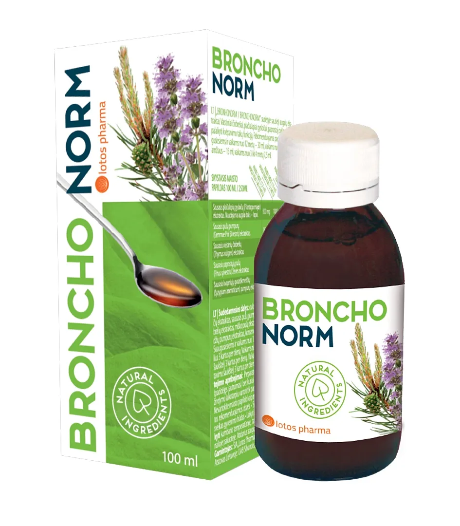 Bronchonorm balzāms, 100 ml - Produkta attēls 