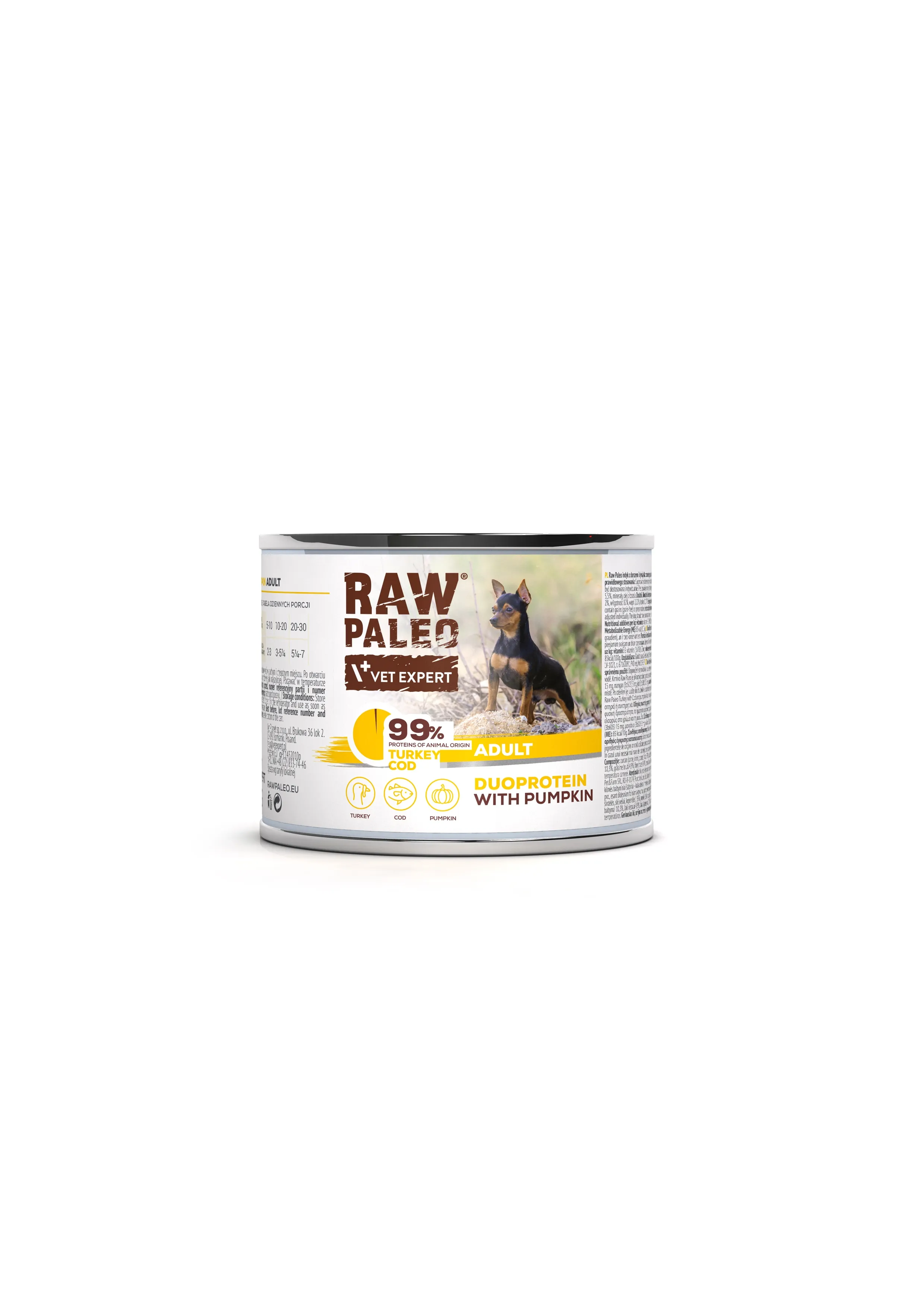 RAW PALEO SUŅU KONS TĪTARS/MENCA 200G - Produkta attēls 
