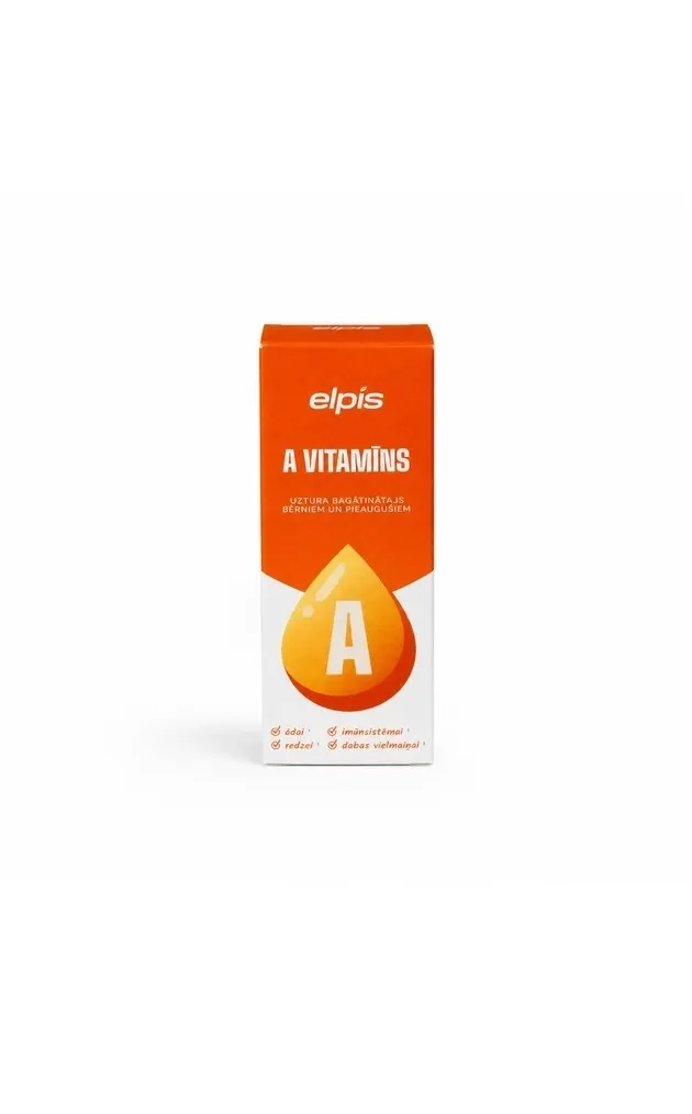 ELPIS A vitamīns, 10 ml - Produkta attēls 